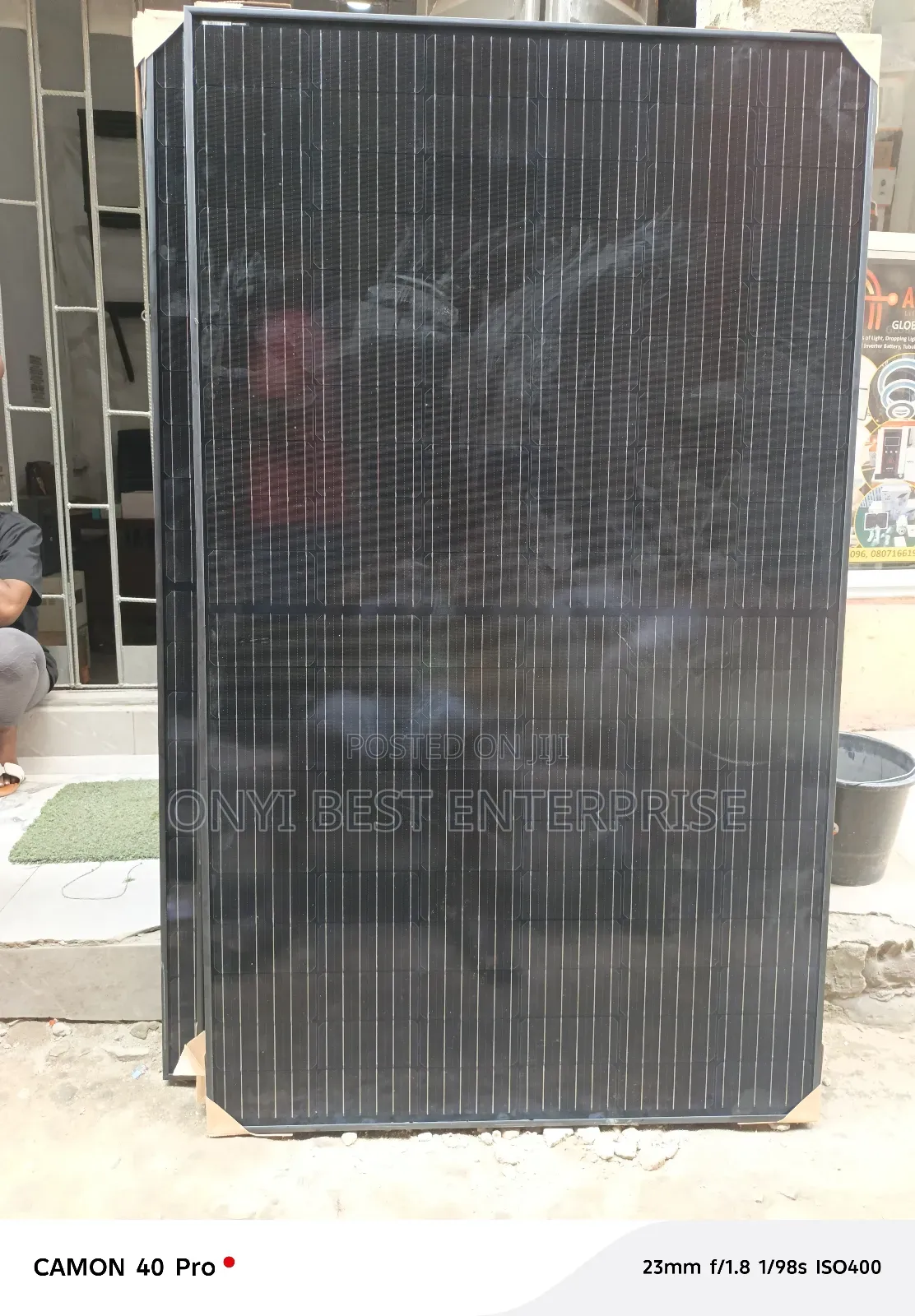 Canadian Solar Panels All Black 500watts Available