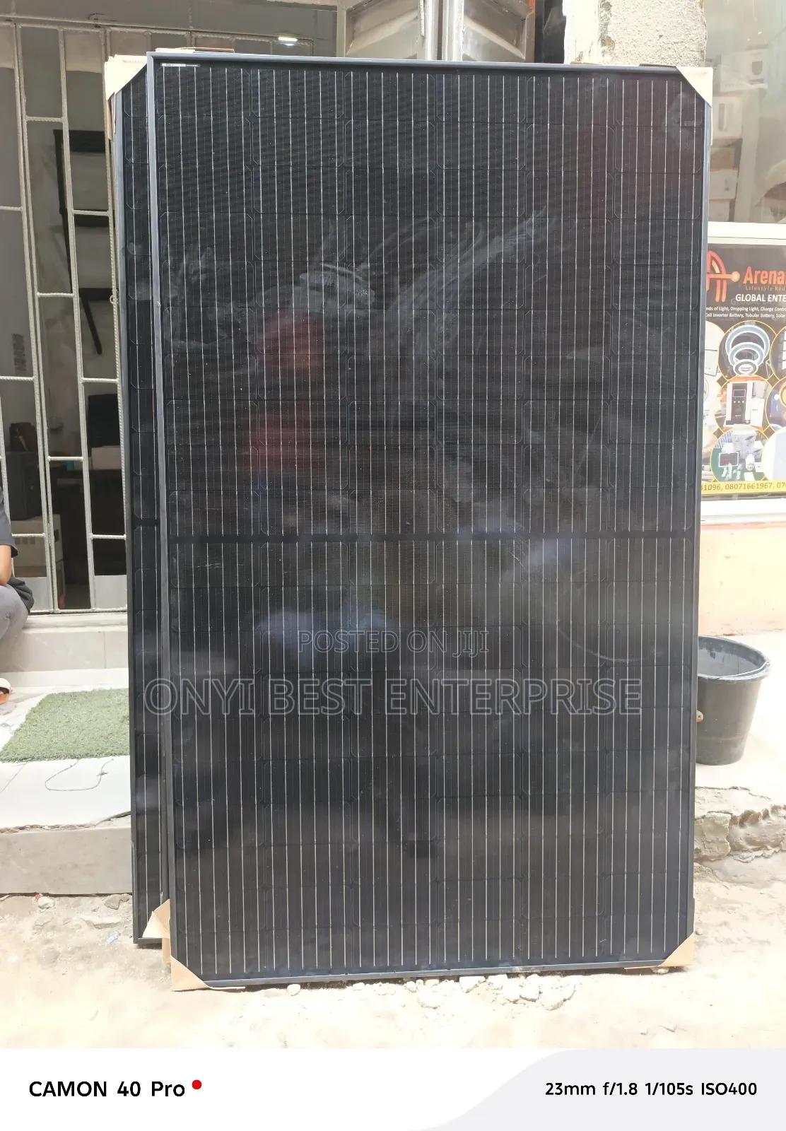 Canadian Solar Panels All Black 500watts Available