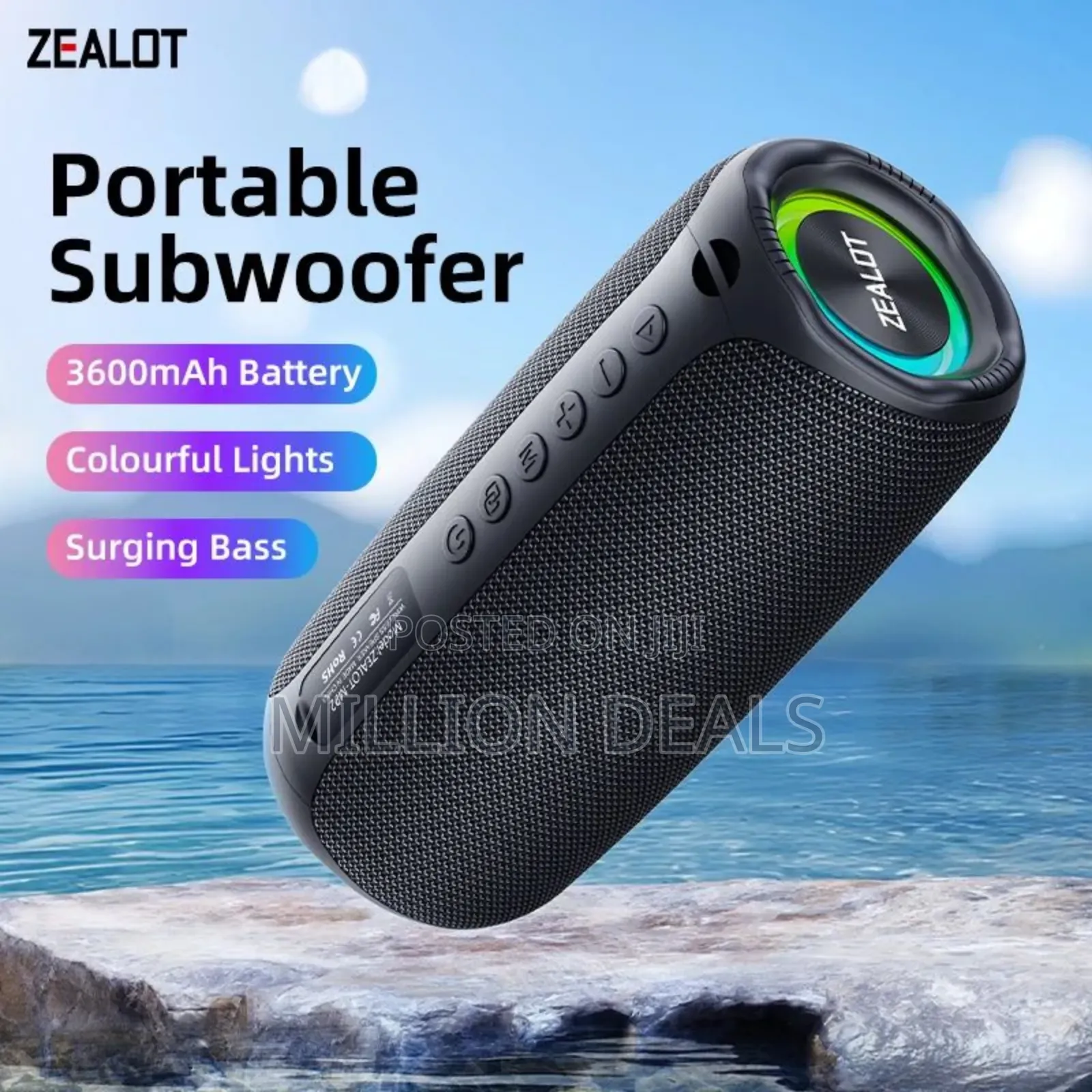 Classic Zealot Mp Bluetooth Mp2 Wireless Speaker