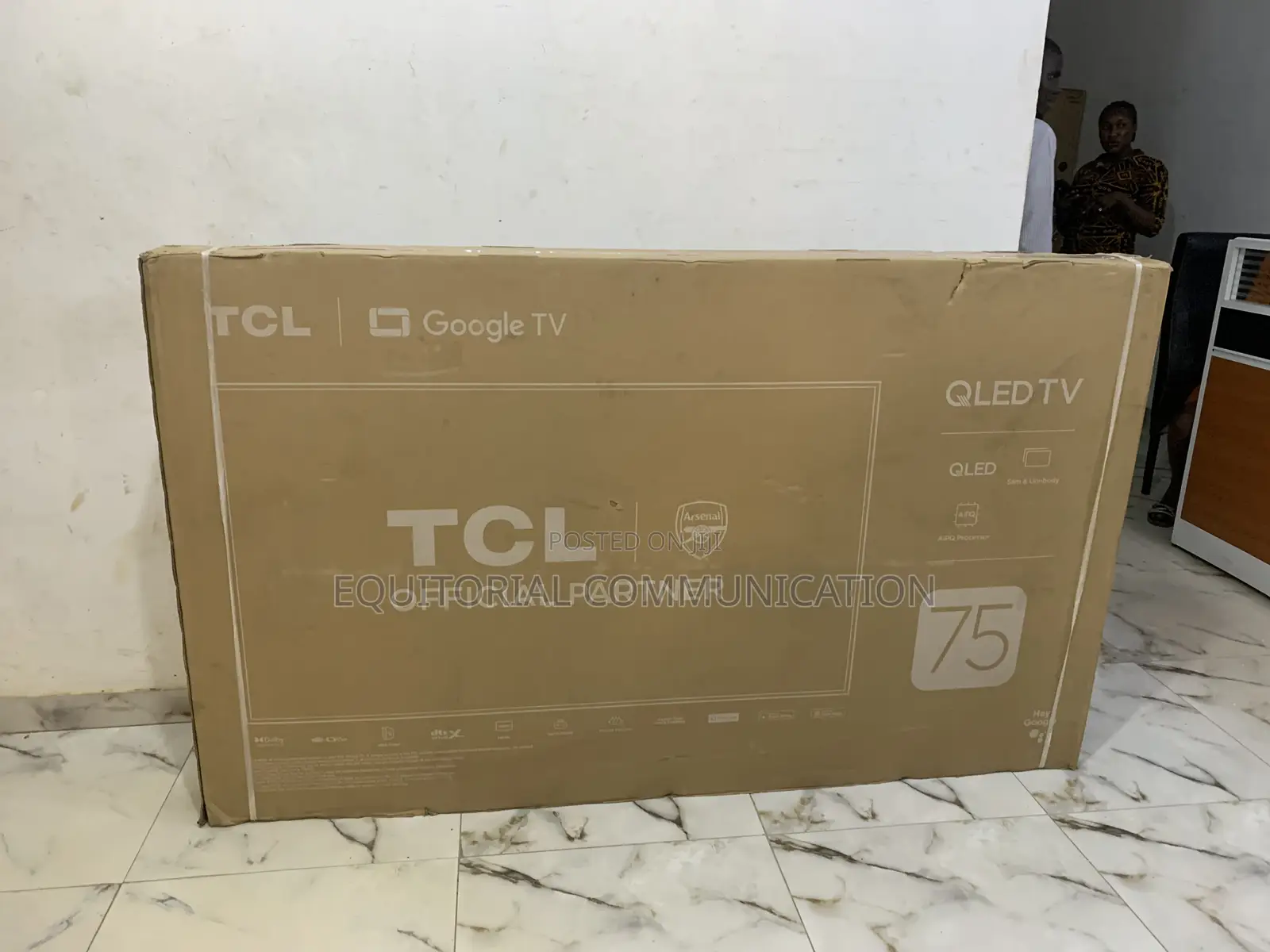 TCL 75" Qled Hdr: Vibrant HDR Formats Supported