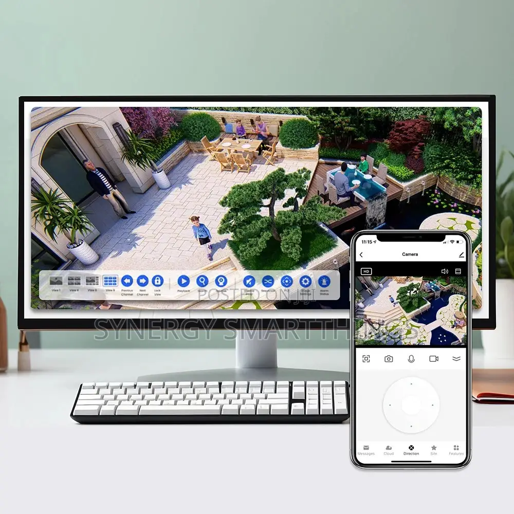 Tuya Wi-Fi Smart 8ch CCTV Camera and NVR Kit