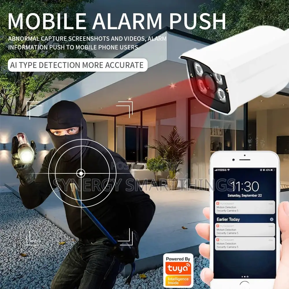 Tuya Wi-Fi Smart 8ch CCTV Camera and NVR Kit