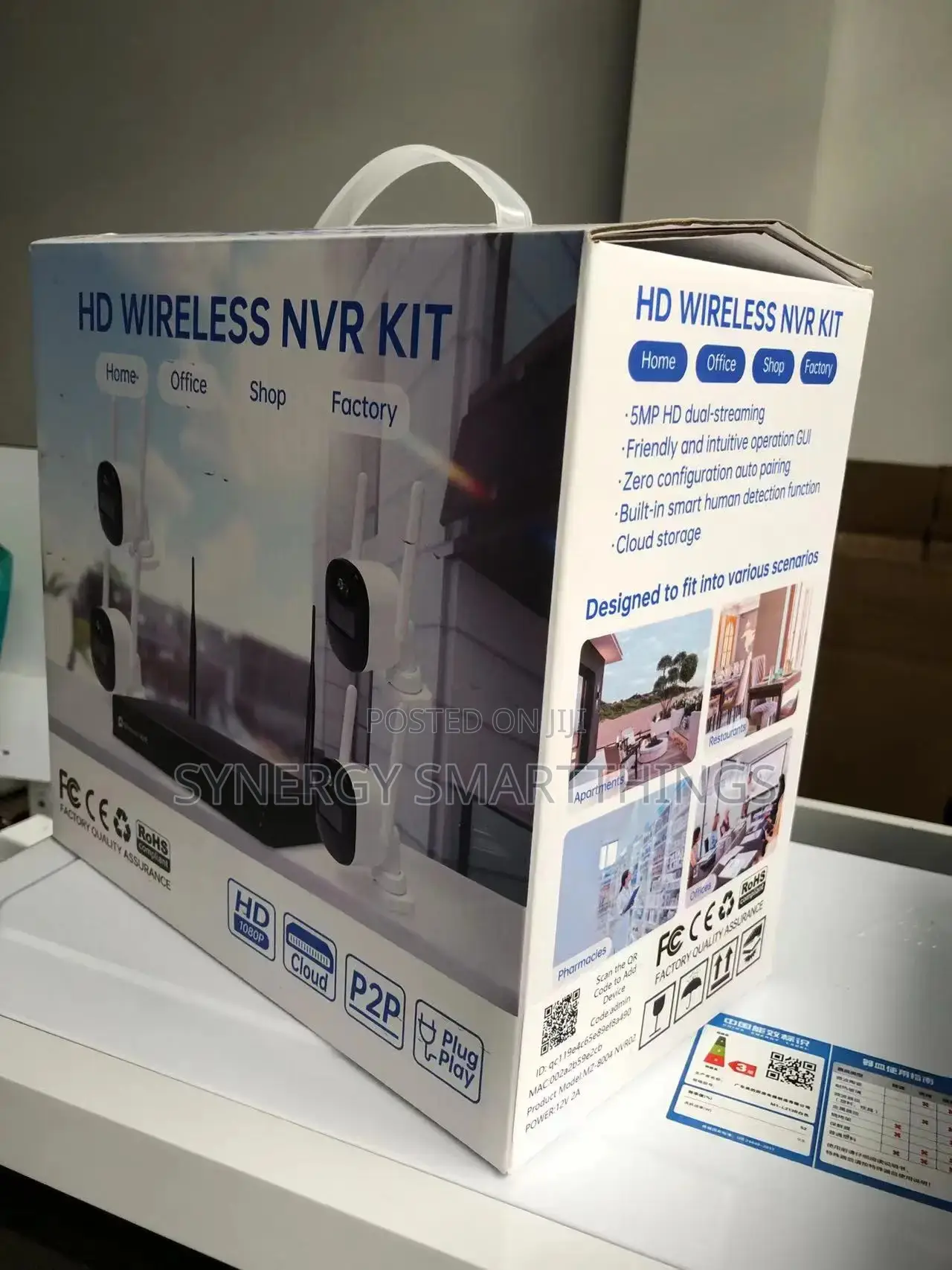 Tuya Wi-Fi Smart 8ch CCTV Camera and NVR Kit