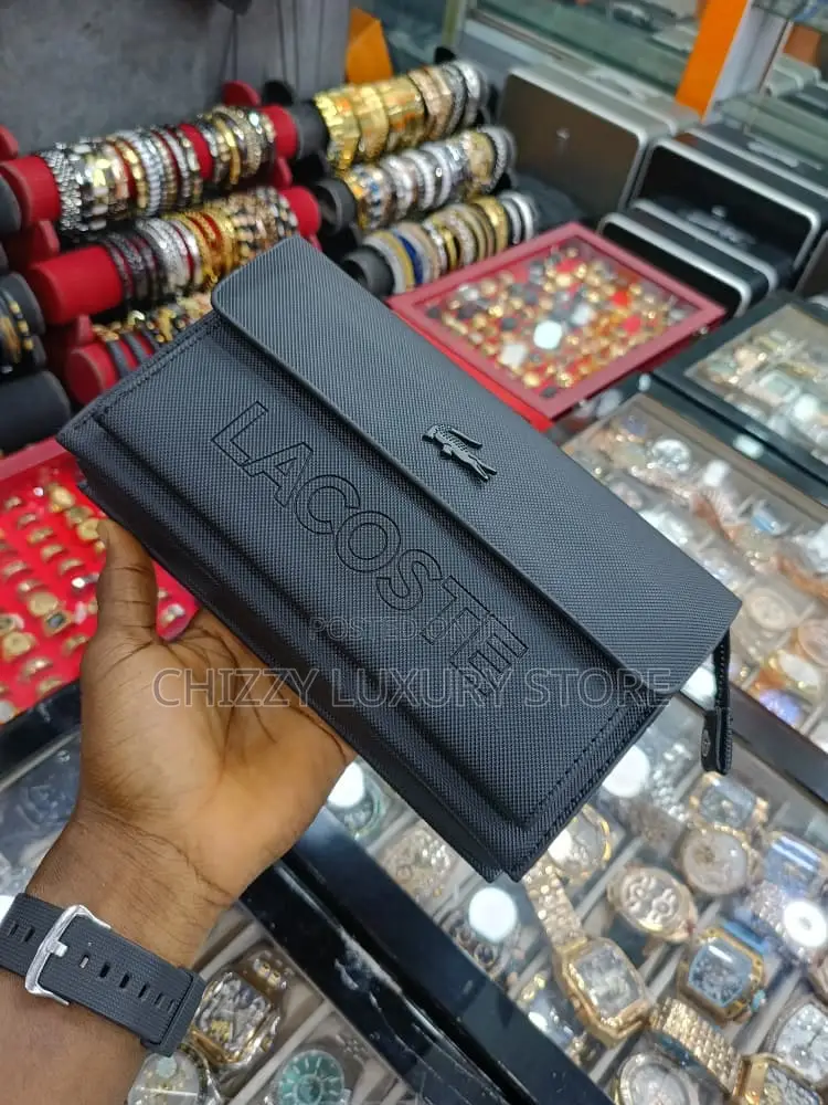 Mont Blanc Quality Luxury Men Genuine Leather Purse