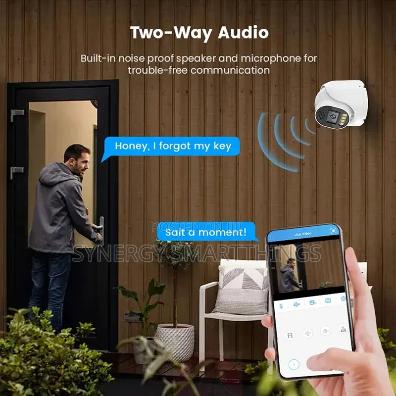 Tuya Smart 5mp Poe Dome Indoor Camera