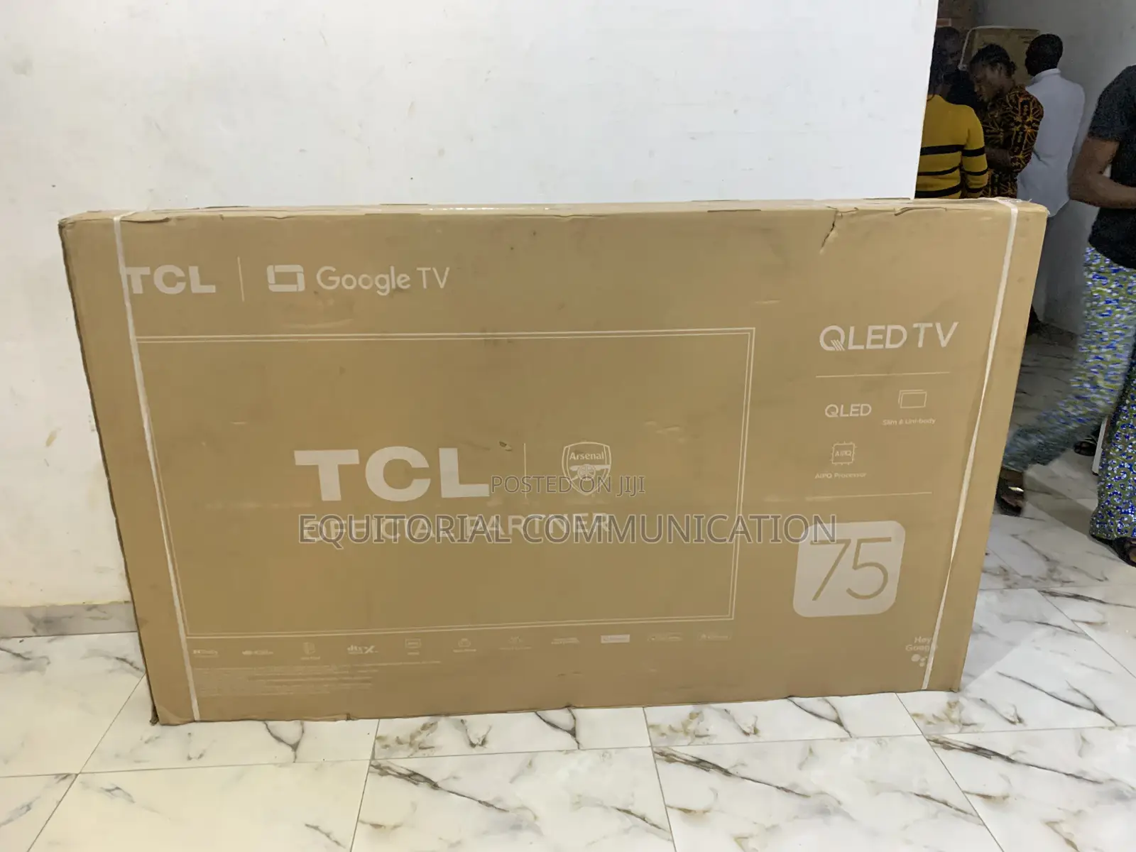TCL 75 Inch Qled Tv - Ld2500 Dimming, 144hz VRR Dolby Vision