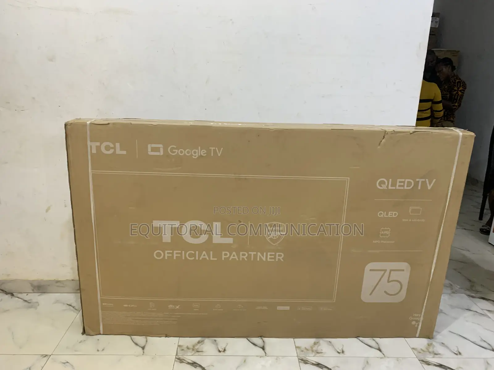 Upgrade to TCL 75" Qled - Google Tv, Dolby Vision Beyond!