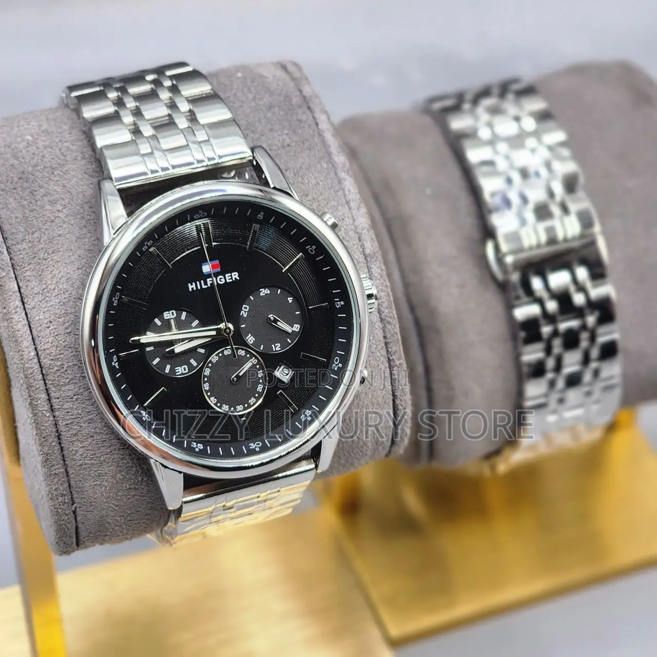 Tommy Hilfiger Quality Luxury Chain Strap Wristwatch