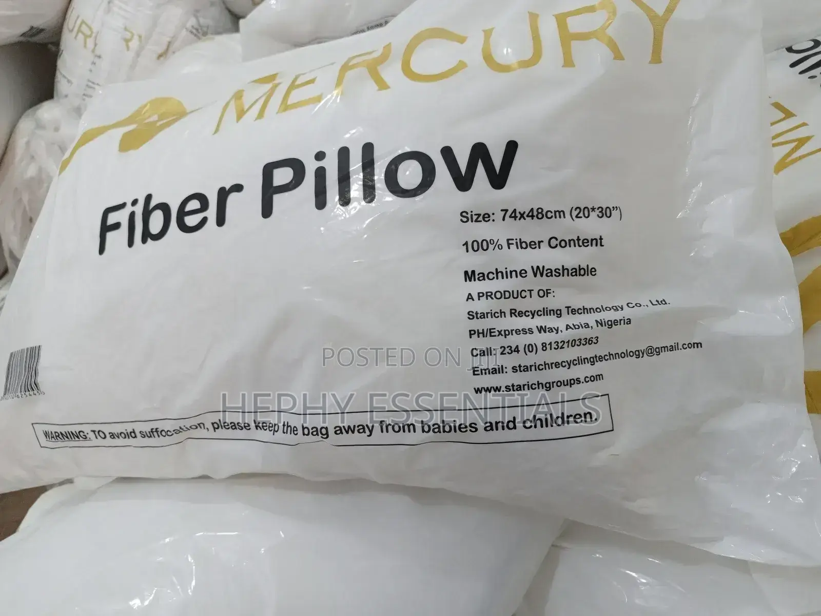 Mercury Pillows Soft ( 5 in 1) or Single
