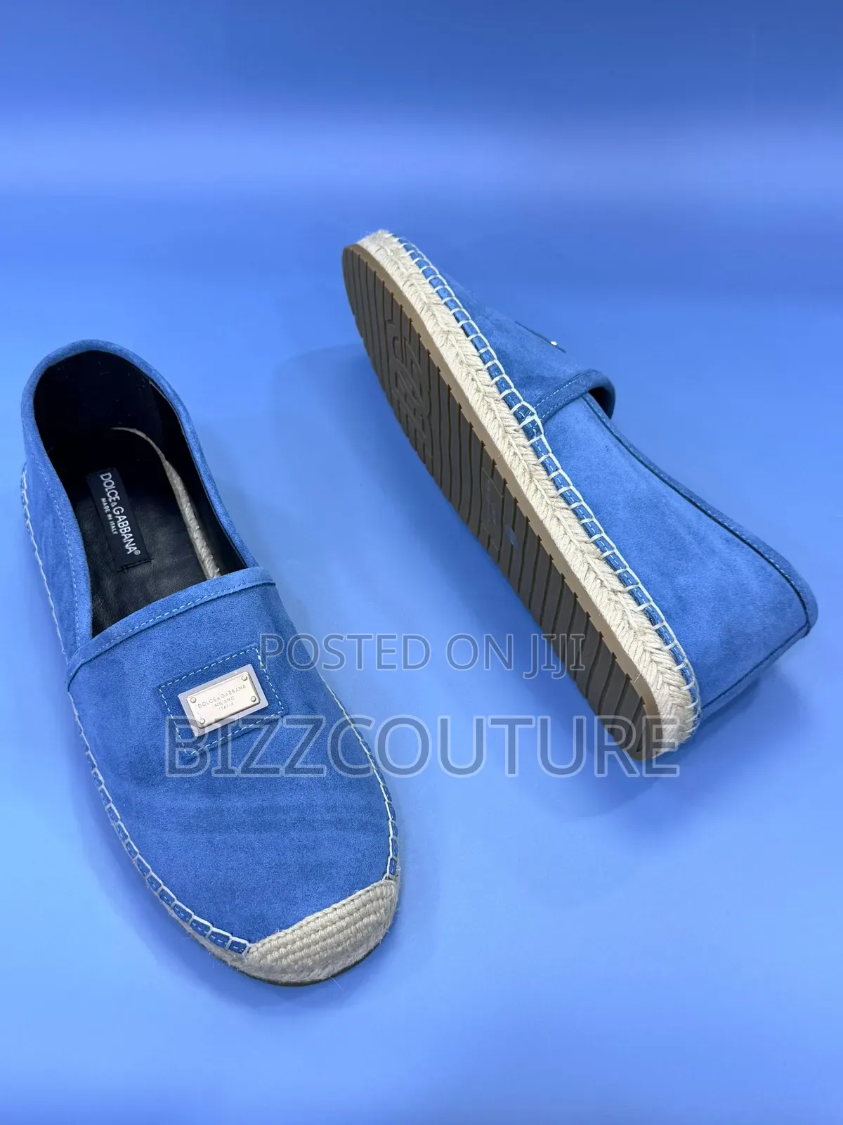 Original Dolce Gabbana Suede Espadrilles Available in Store