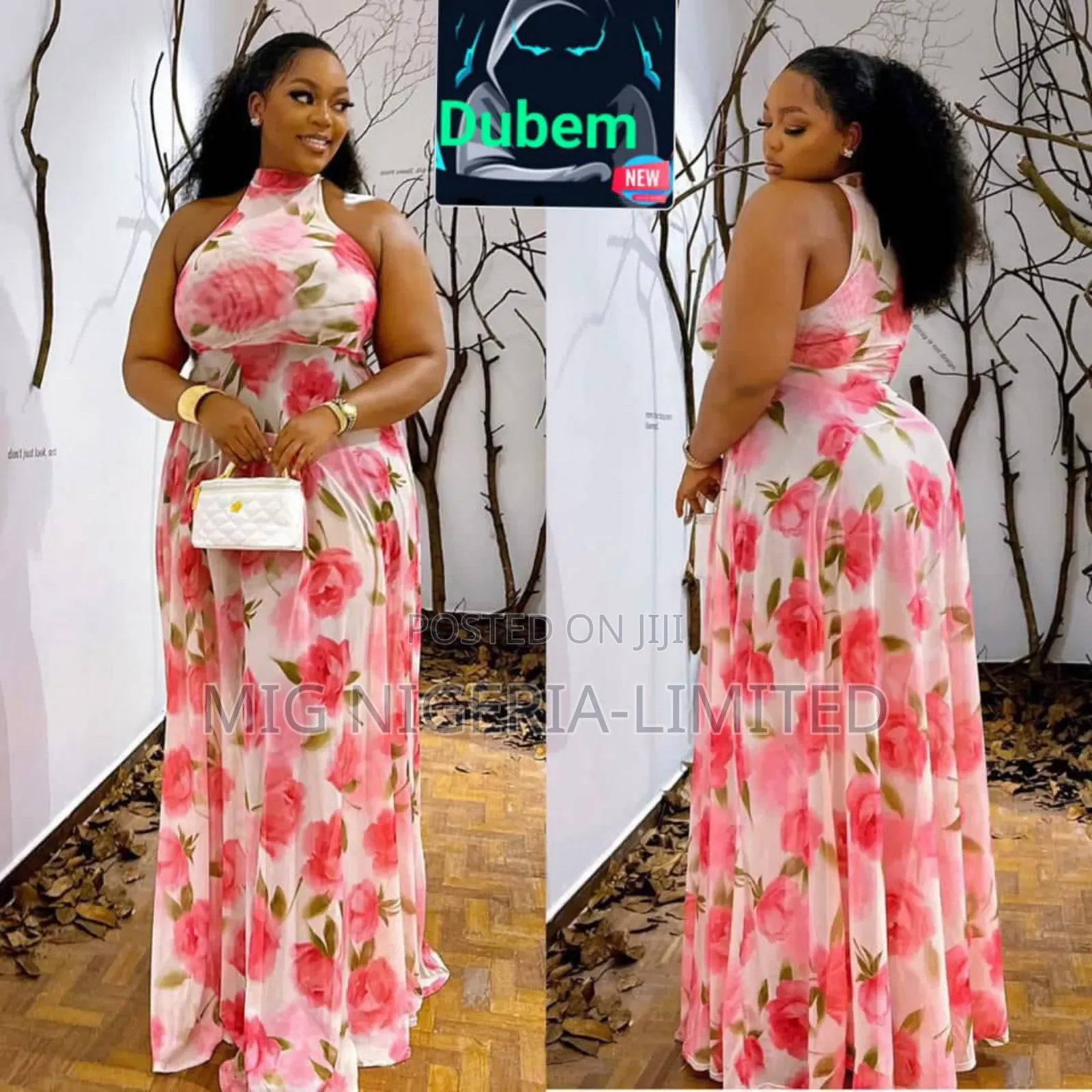 Luxury Classic Outing Gown Multi Colour