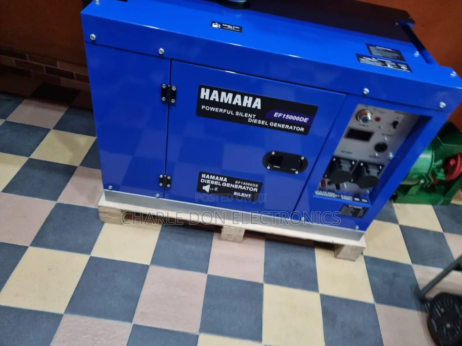 A Double Face Yamaha 15000 Sound Proof Generator