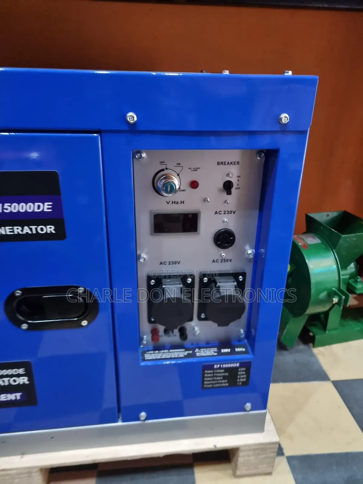 A Double Face Yamaha 15000 Sound Proof Generator