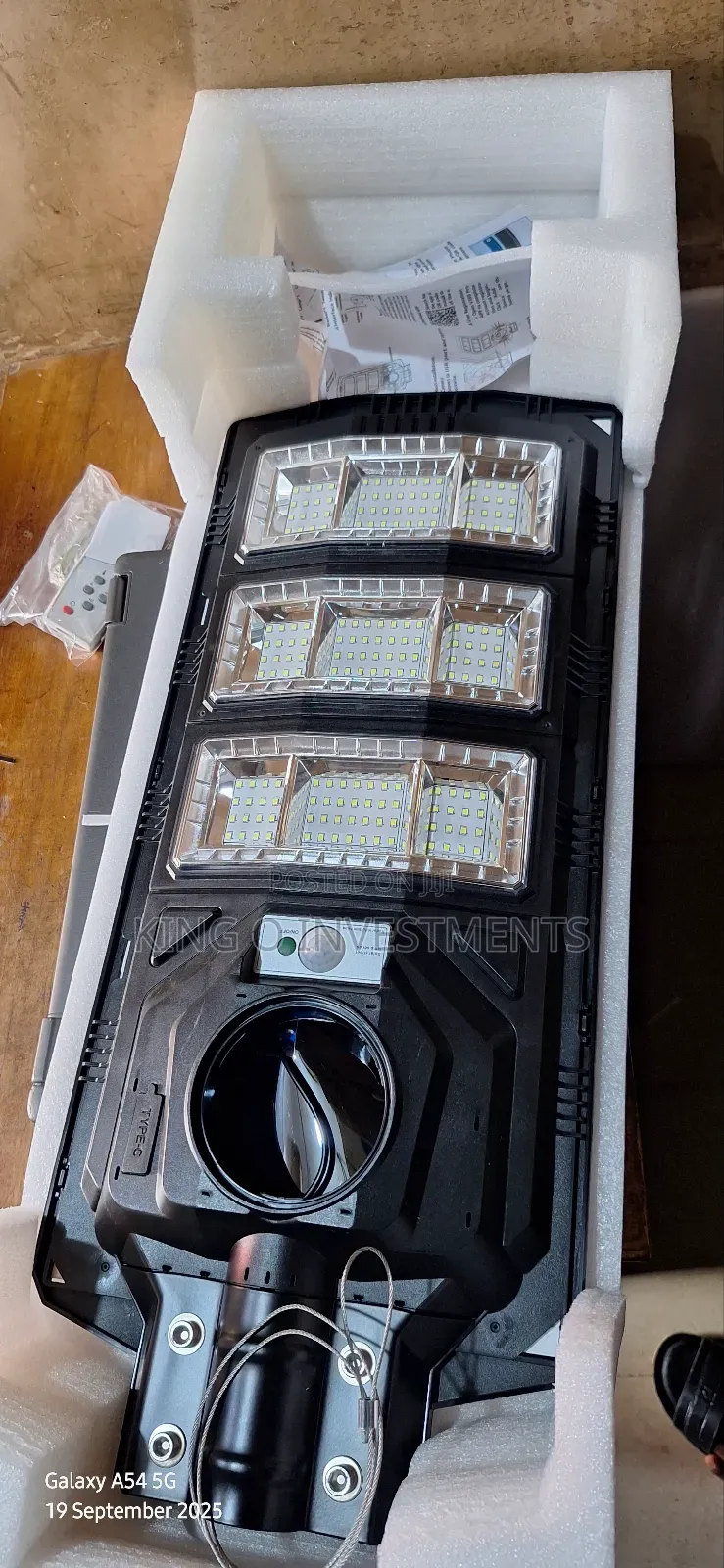 Solar Street Lights With 4g 3 Lens Camera