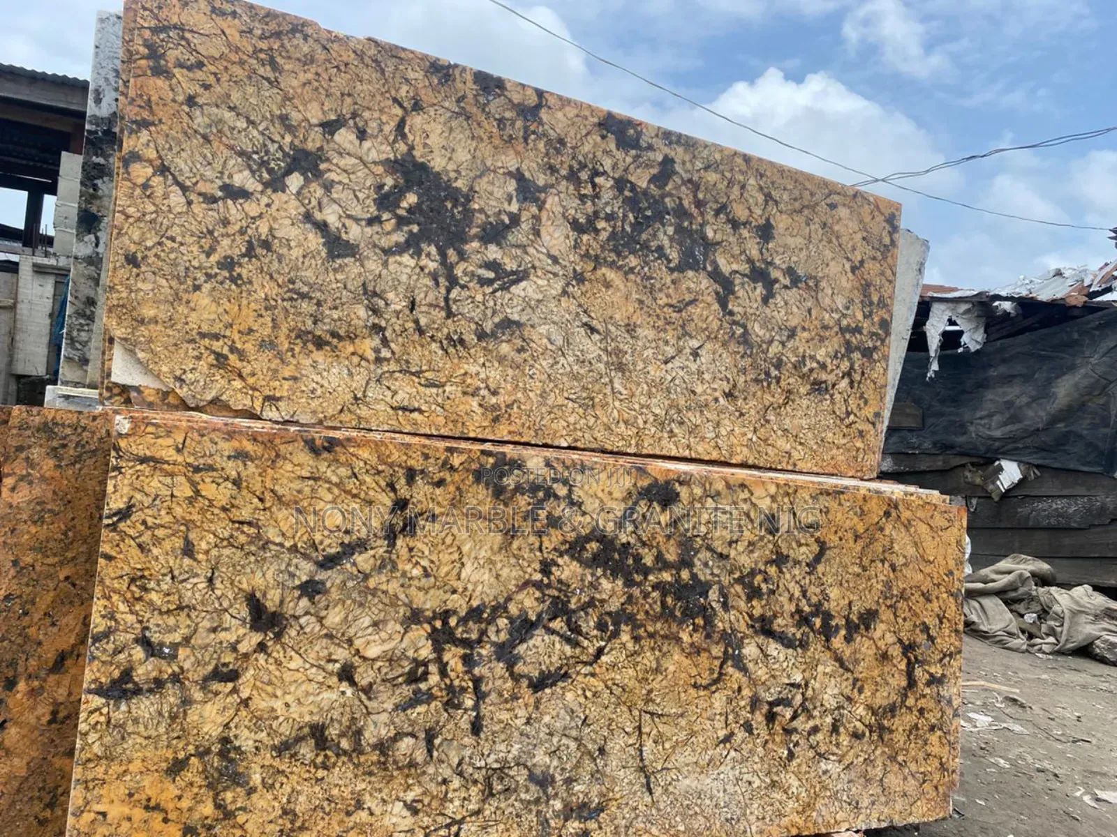 Indian Gold Granite Slab