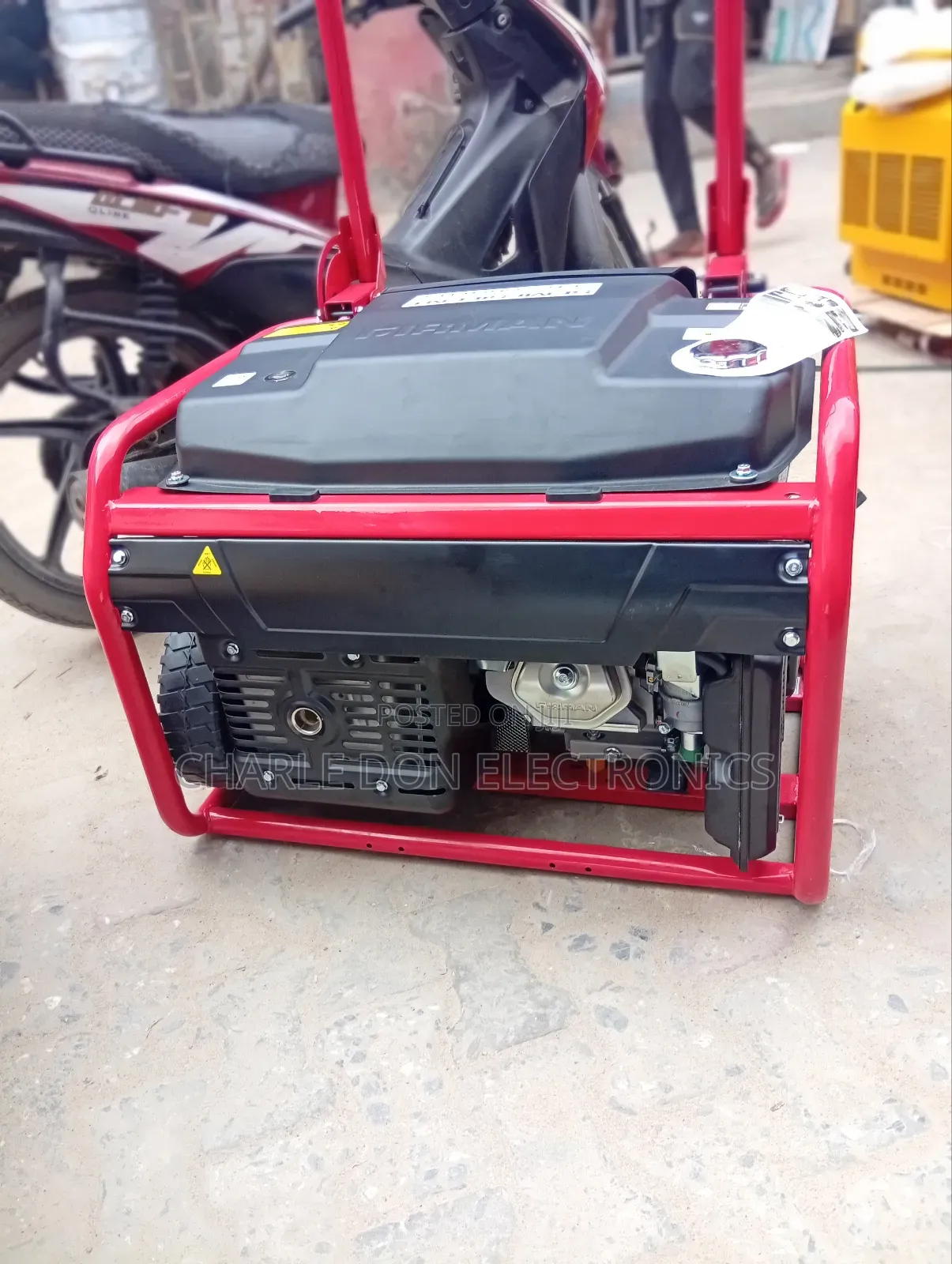 This Is a Fireman 12990 Pertrol Generator