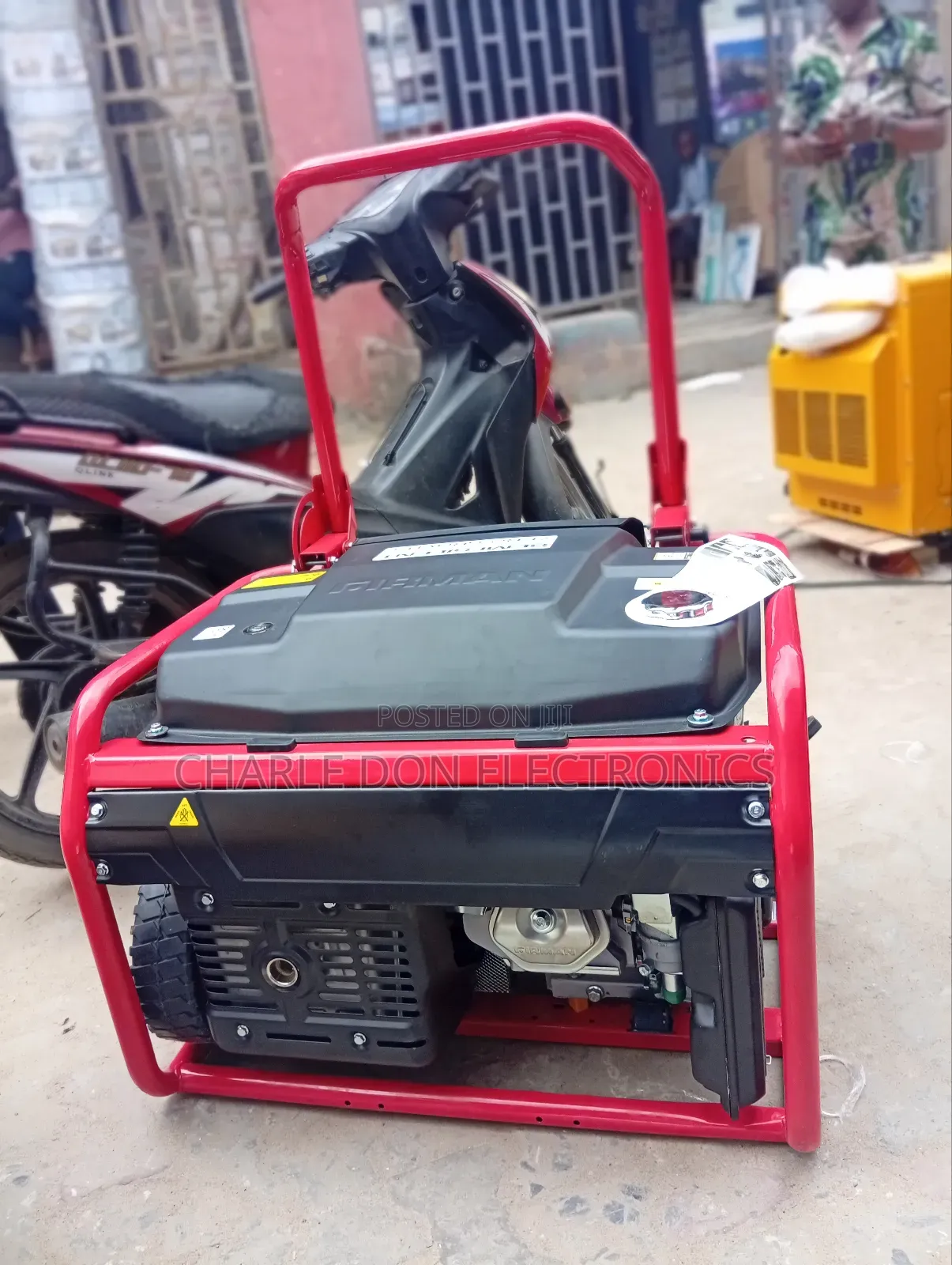 This Is a Fireman 12990 Pertrol Generator