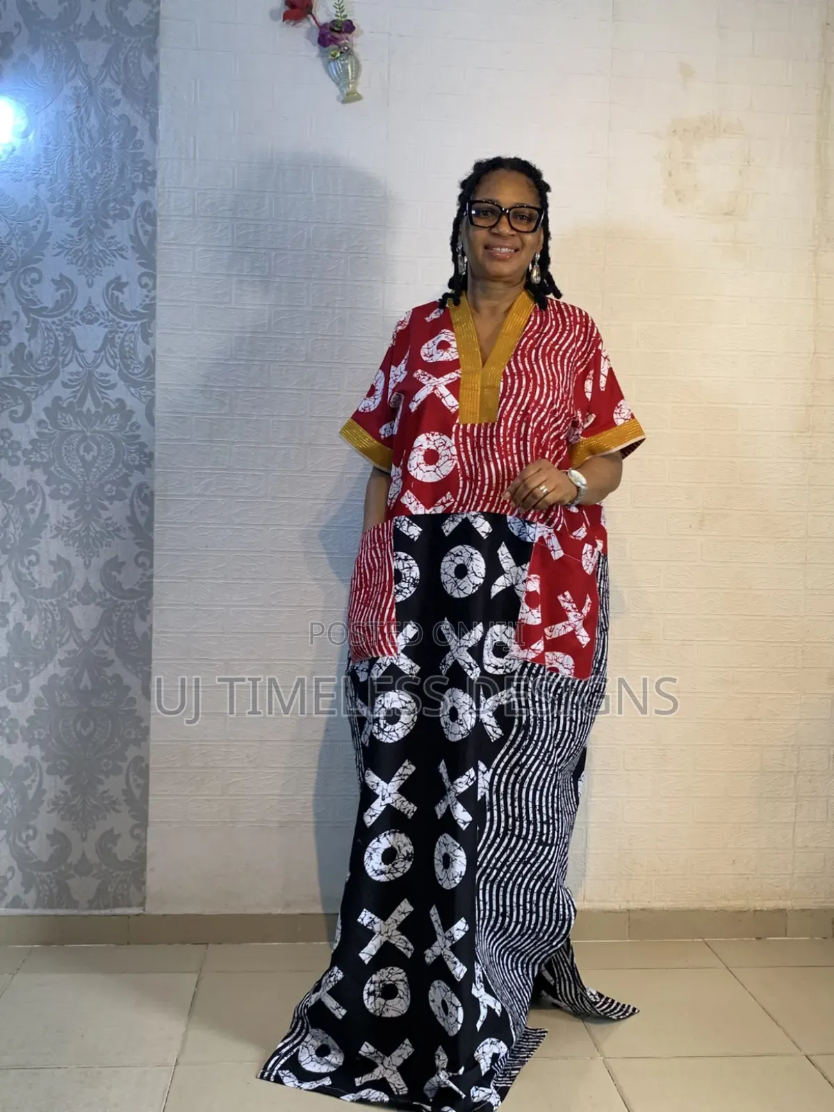 Ladies Ankara Mixed With Asoke
