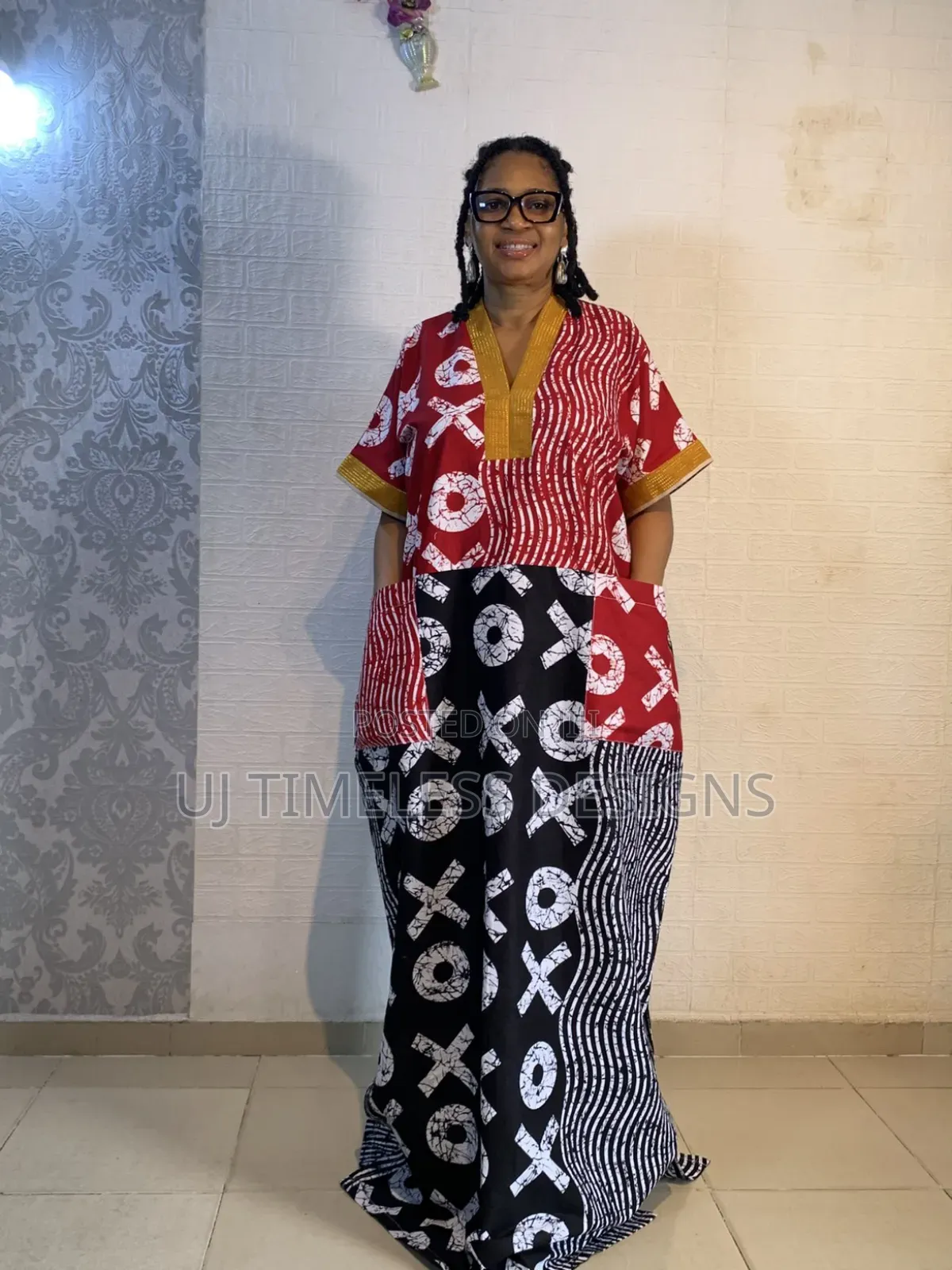 Ladies Ankara Mixed With Asoke