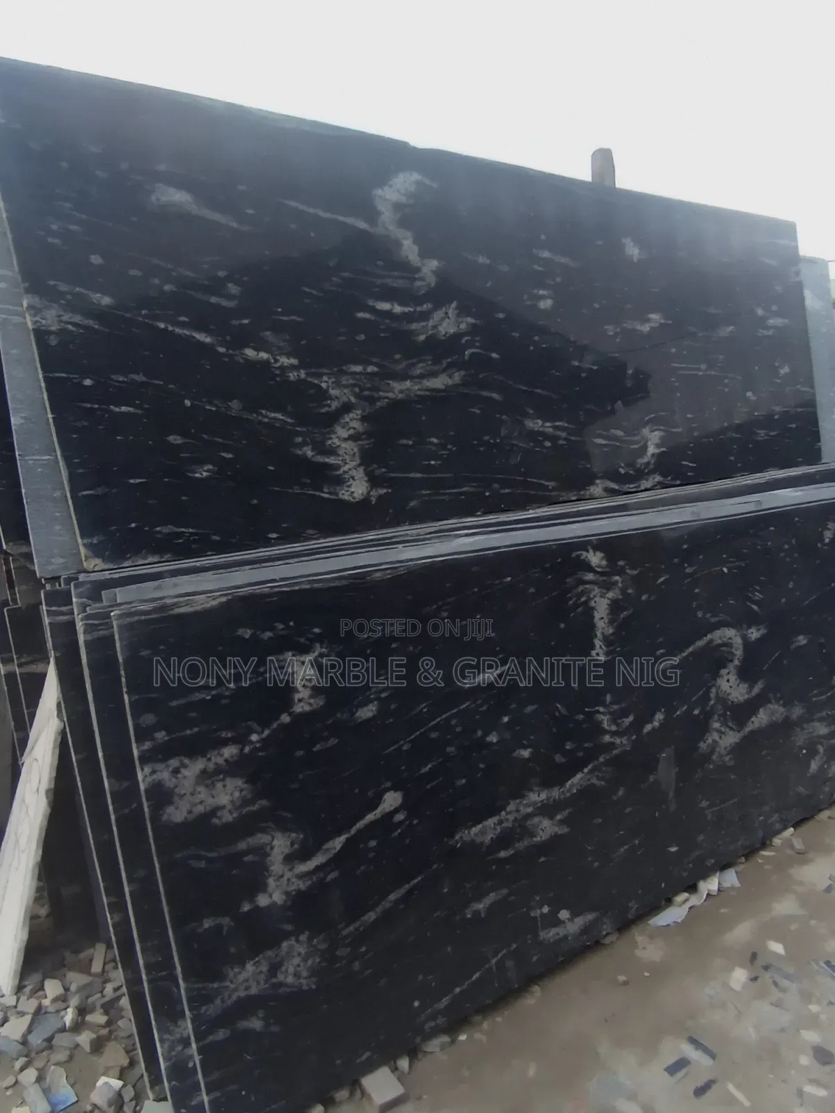 Occenic Black Granite Slab