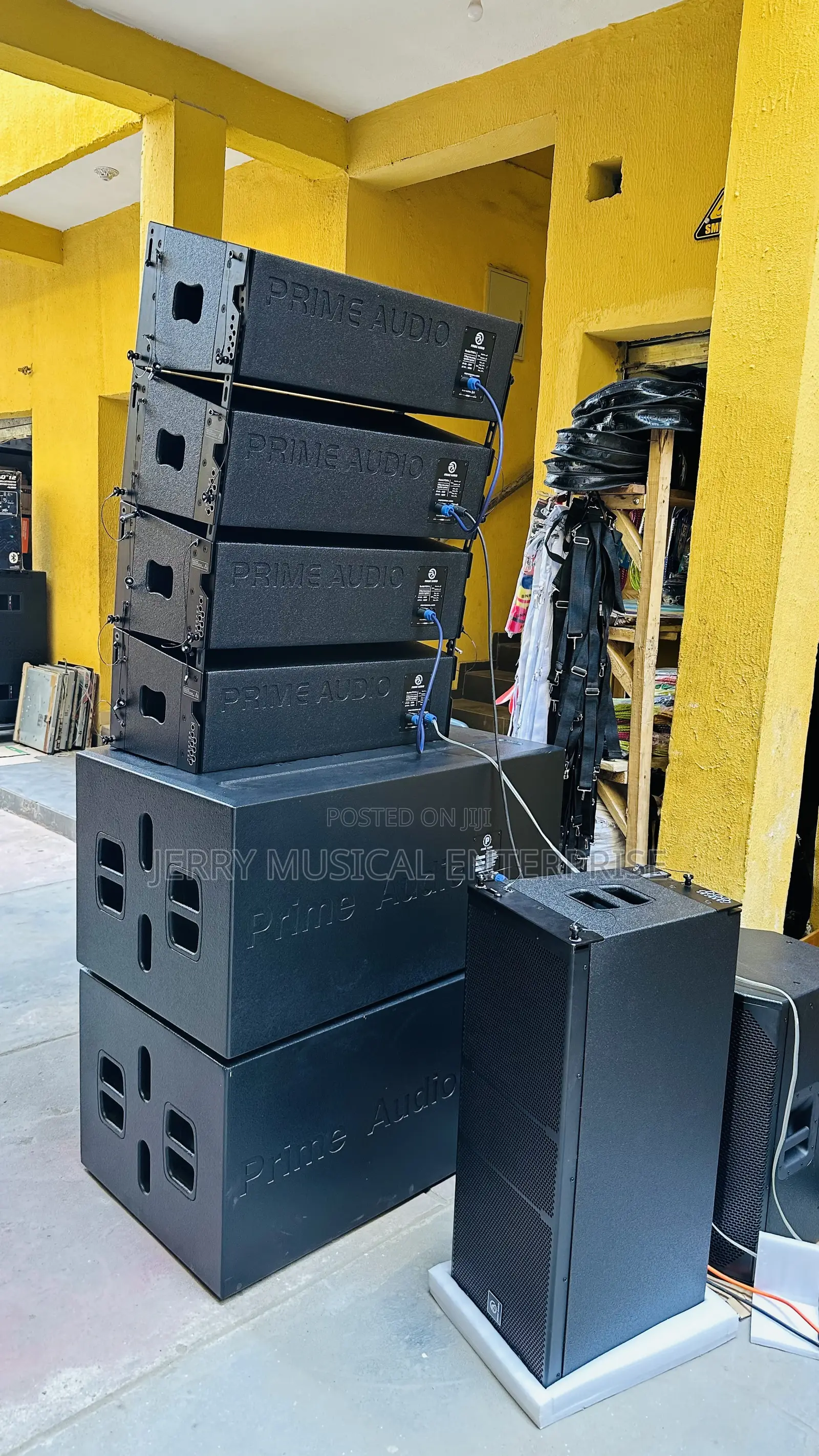 12inches Line Arrey Professional Speakers With Double Subwoofer
