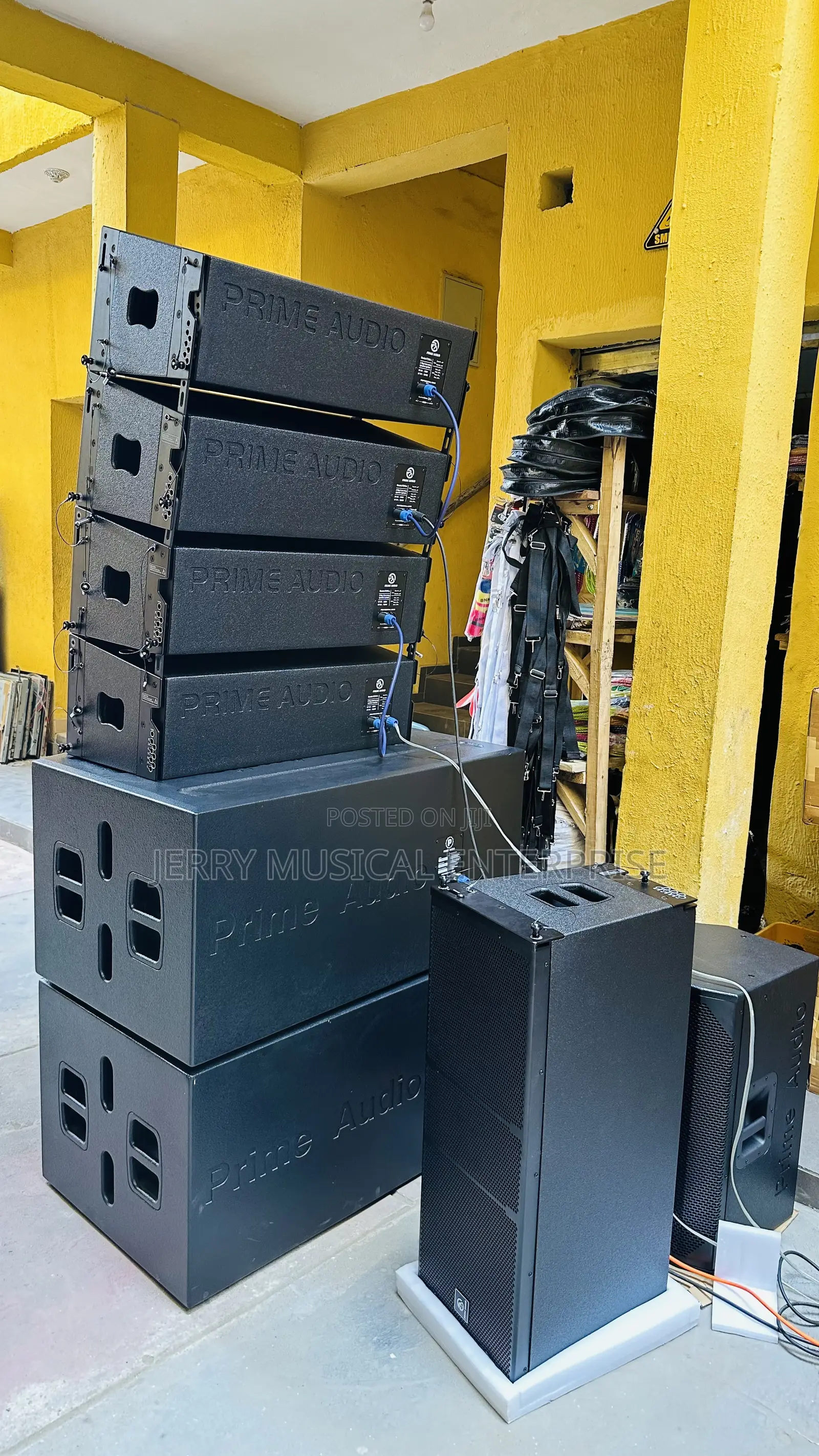 12inches Line Arrey Professional Speakers With Double Subwoofer