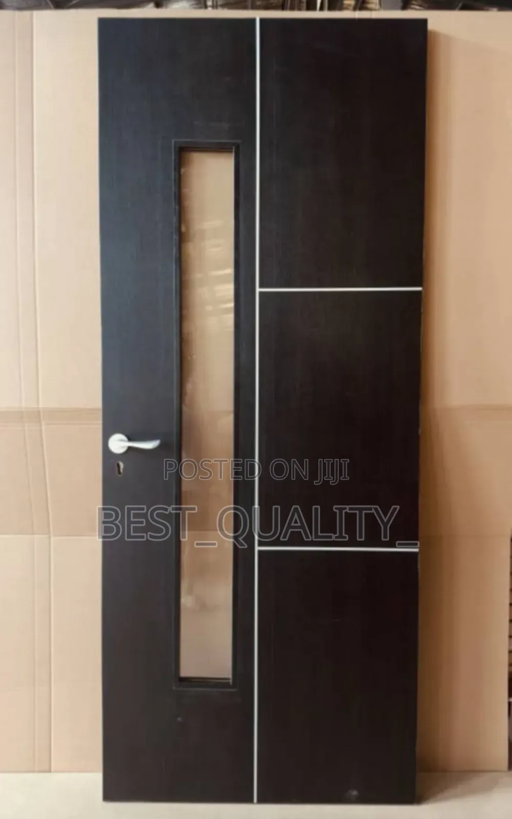 Turkey Centre Glass HDF Wooden Door