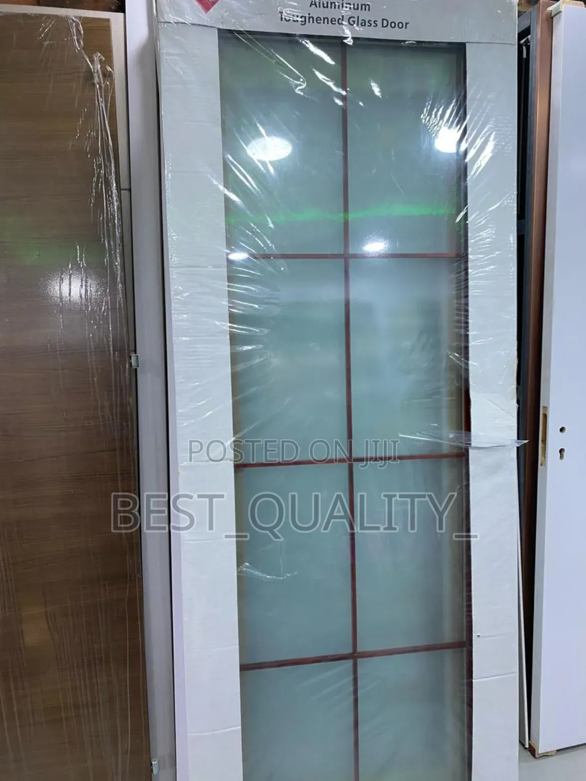 Glass Tiolet Door