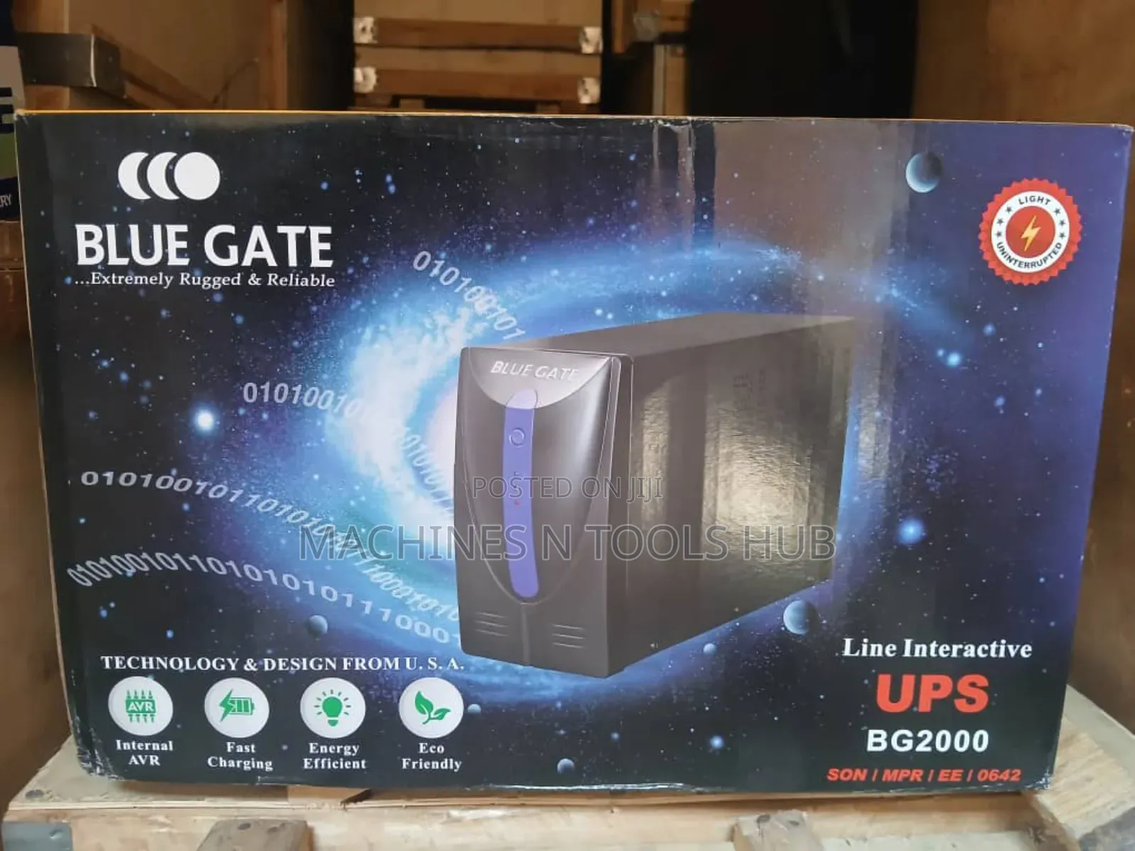 Blue Gate Bg2500 Uninterruptible Power Supply (Ups)