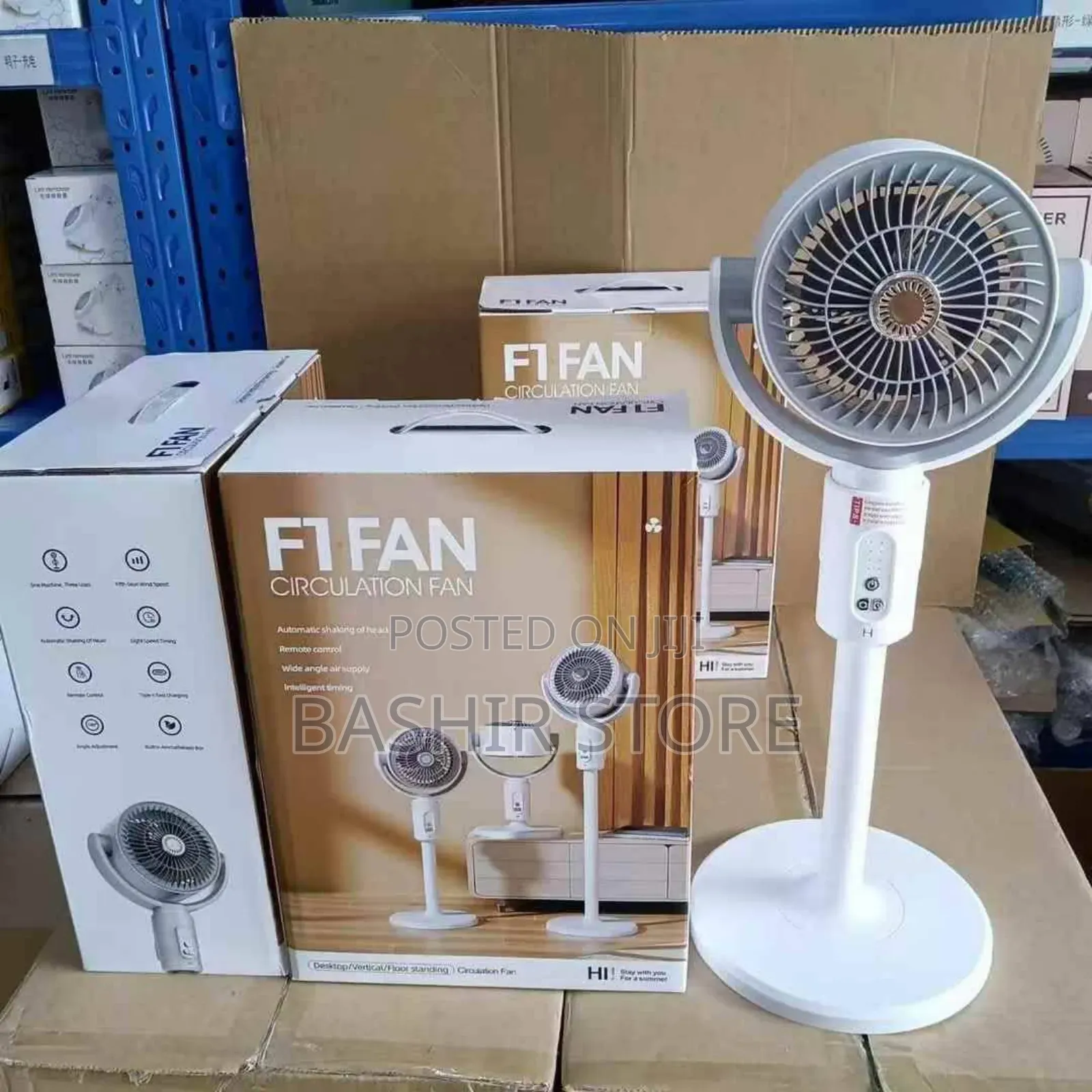 Rechargeable Circulation Fan
