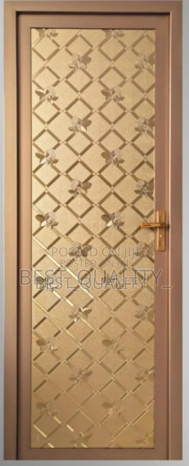 Glass Tiolet Door