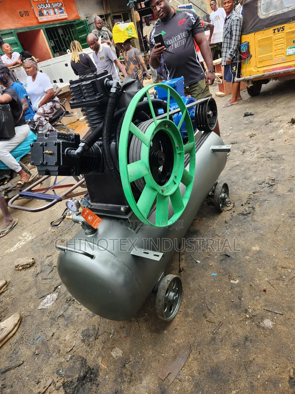 10hp High Pressure Air Compressor 300 Liter Tank, 30bar