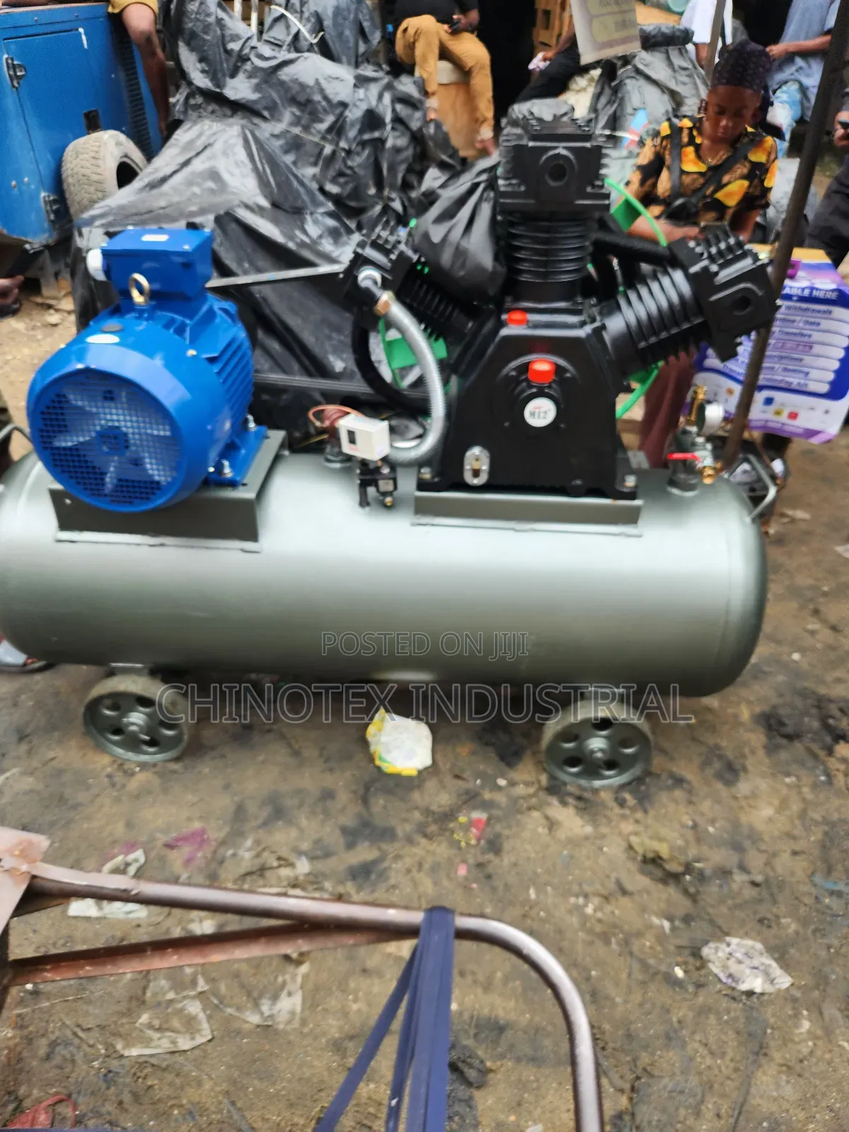 10hp High Pressure Air Compressor 300 Liter Tank, 30bar