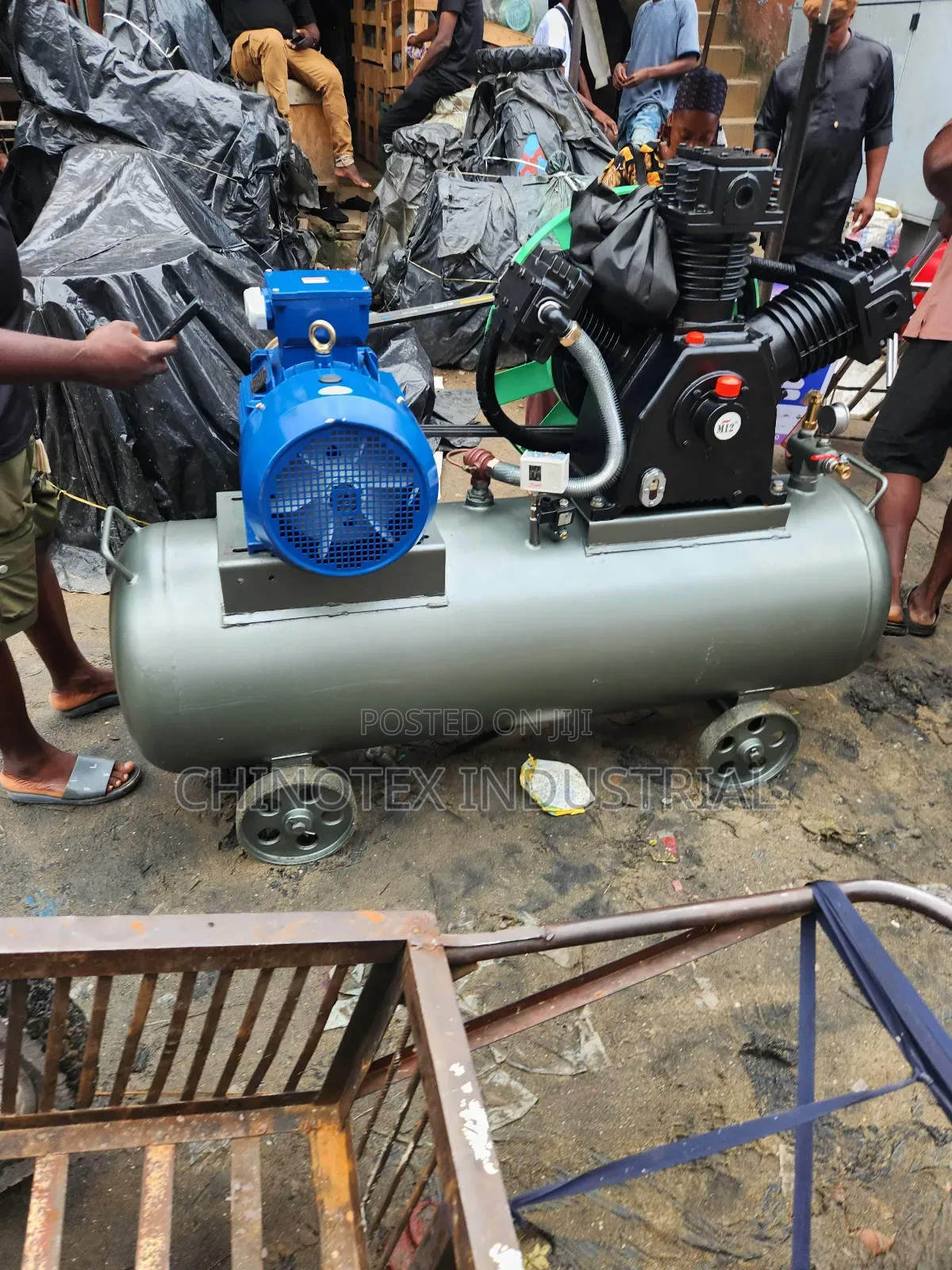 10hp High Pressure Air Compressor 300 Liter Tank, 30bar