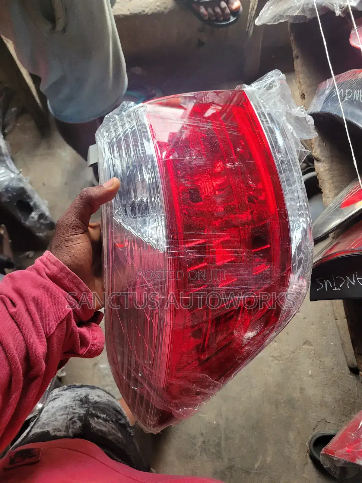Rear Light Toyota Highlander 2012 Left Side