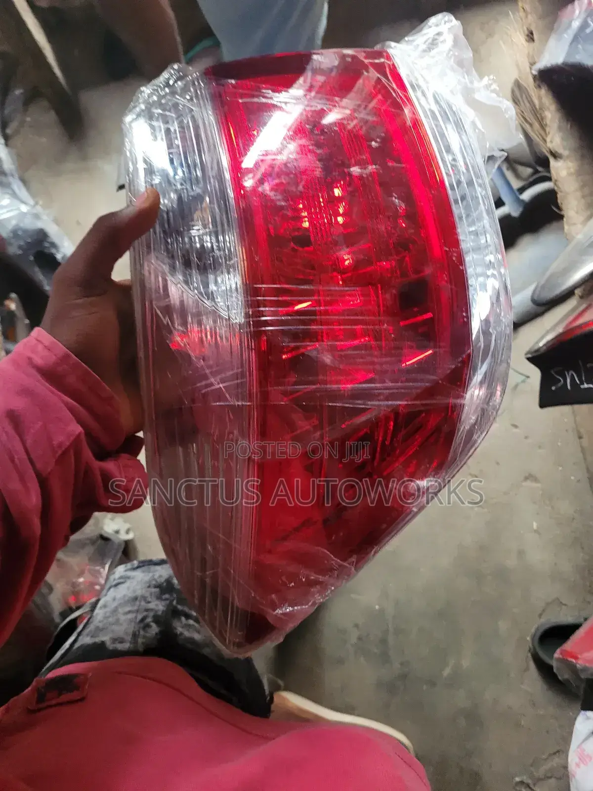 Rear Light Toyota Highlander 2012 Left Side