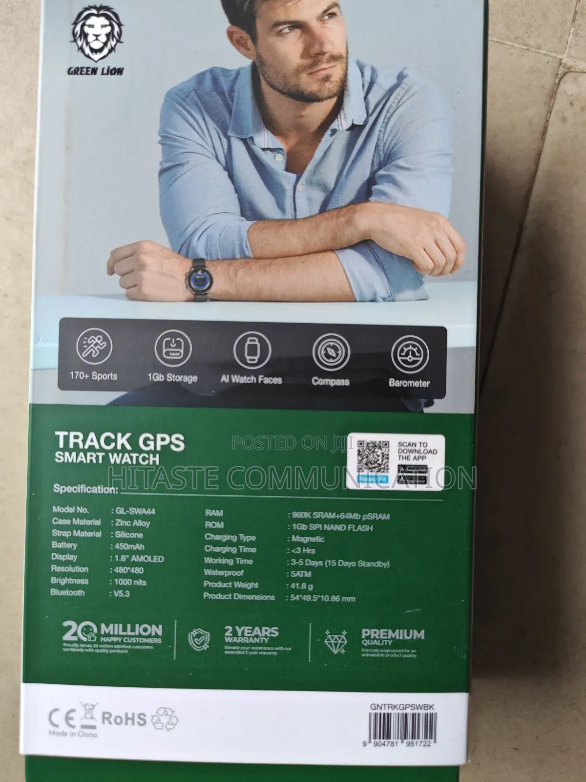 Greenlion Track Gps Smart Watch