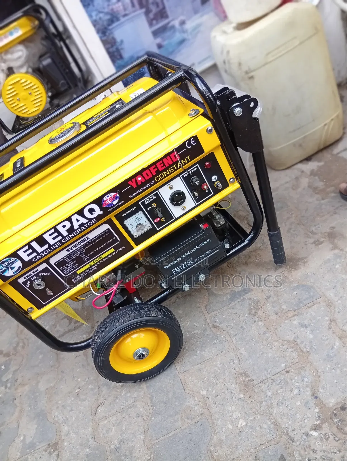 Original 4.5kva Elepaq Constant Pertrol Generator