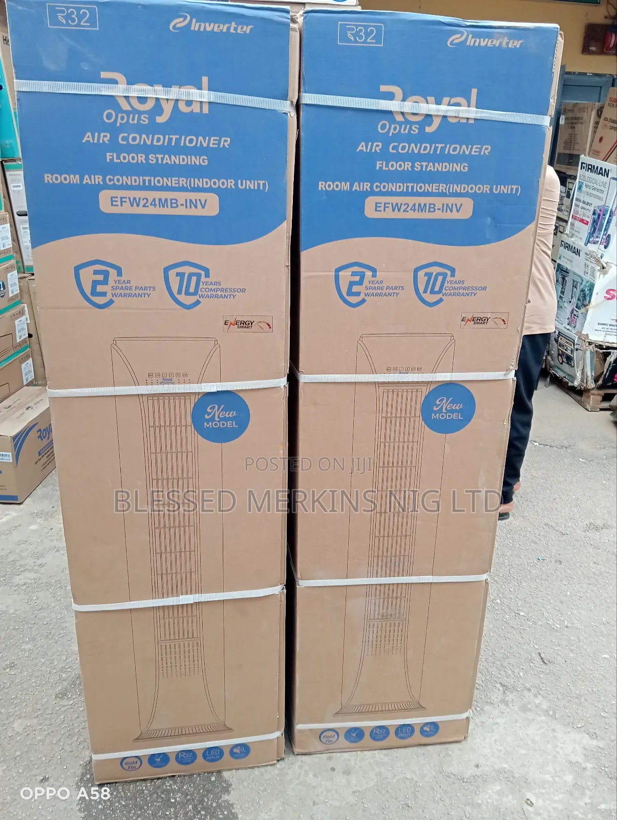 Royal Standing Air Conditioner 3hp Inverter
