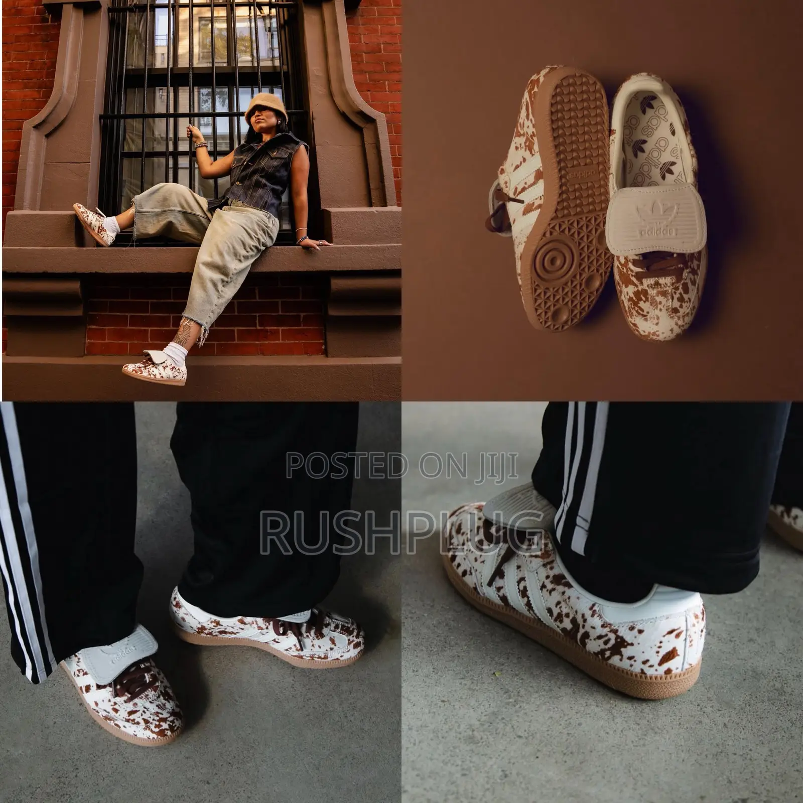 Adidas Wmns Samba Lt Cow Print Pack