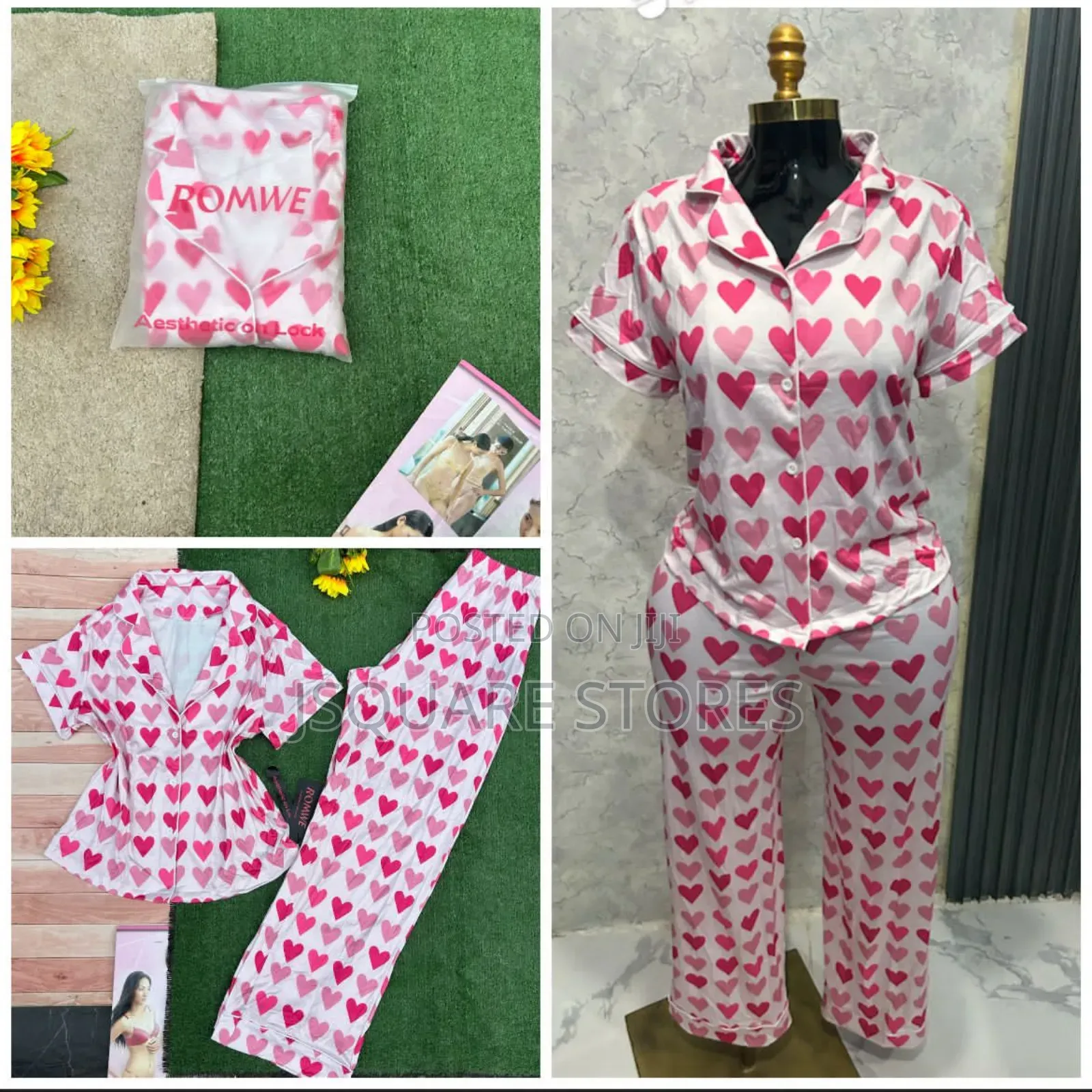 Ladies Luxury Cotton Pyjamas