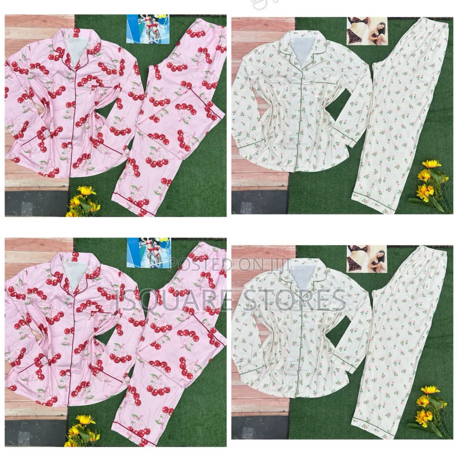 Ladies Luxury Cotton Pyjamas