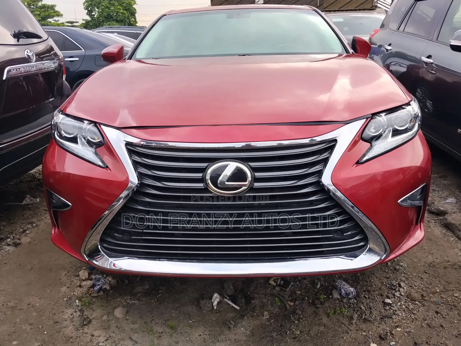 Lexus ES 350 FWD 2015 Red