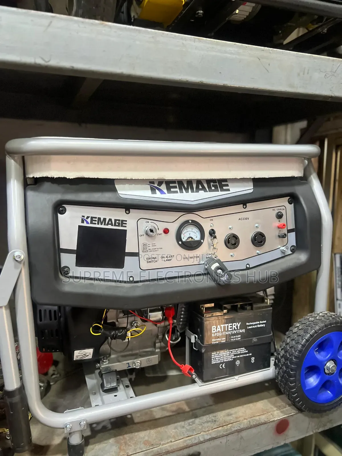 Km11000e2r 10kva Kemage Petrol Generator With Remote Starter (Blue )