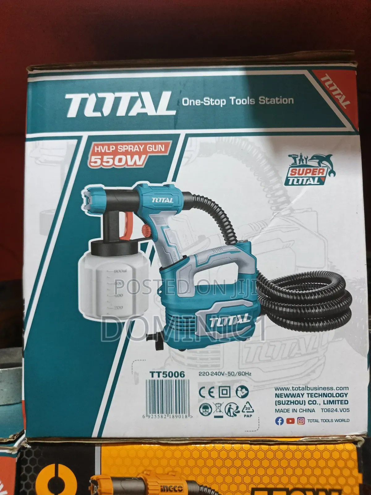 Total Spray Gun Paint 550watt