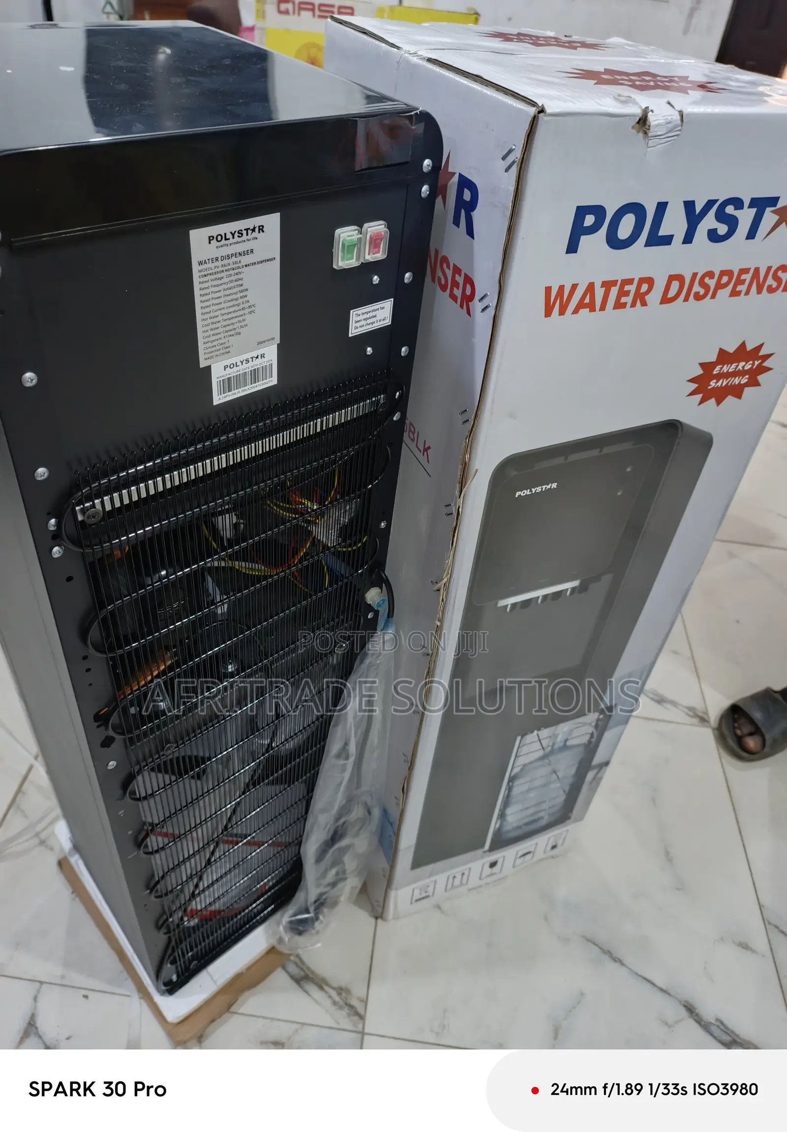 Polystar Pv-R6jx-5blk Energy-Saving Water Dispenser
