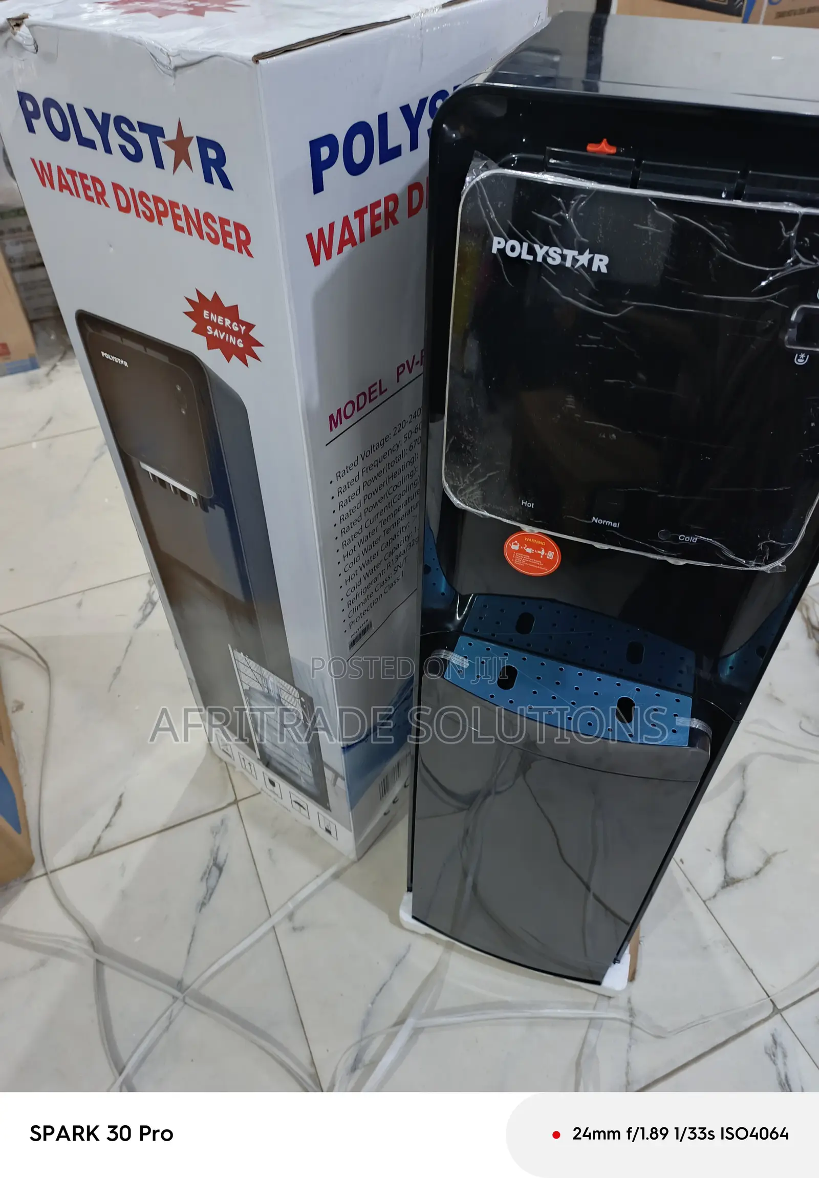 Polystar Pv-R6jx-5blk Water Dispenser for Office Use