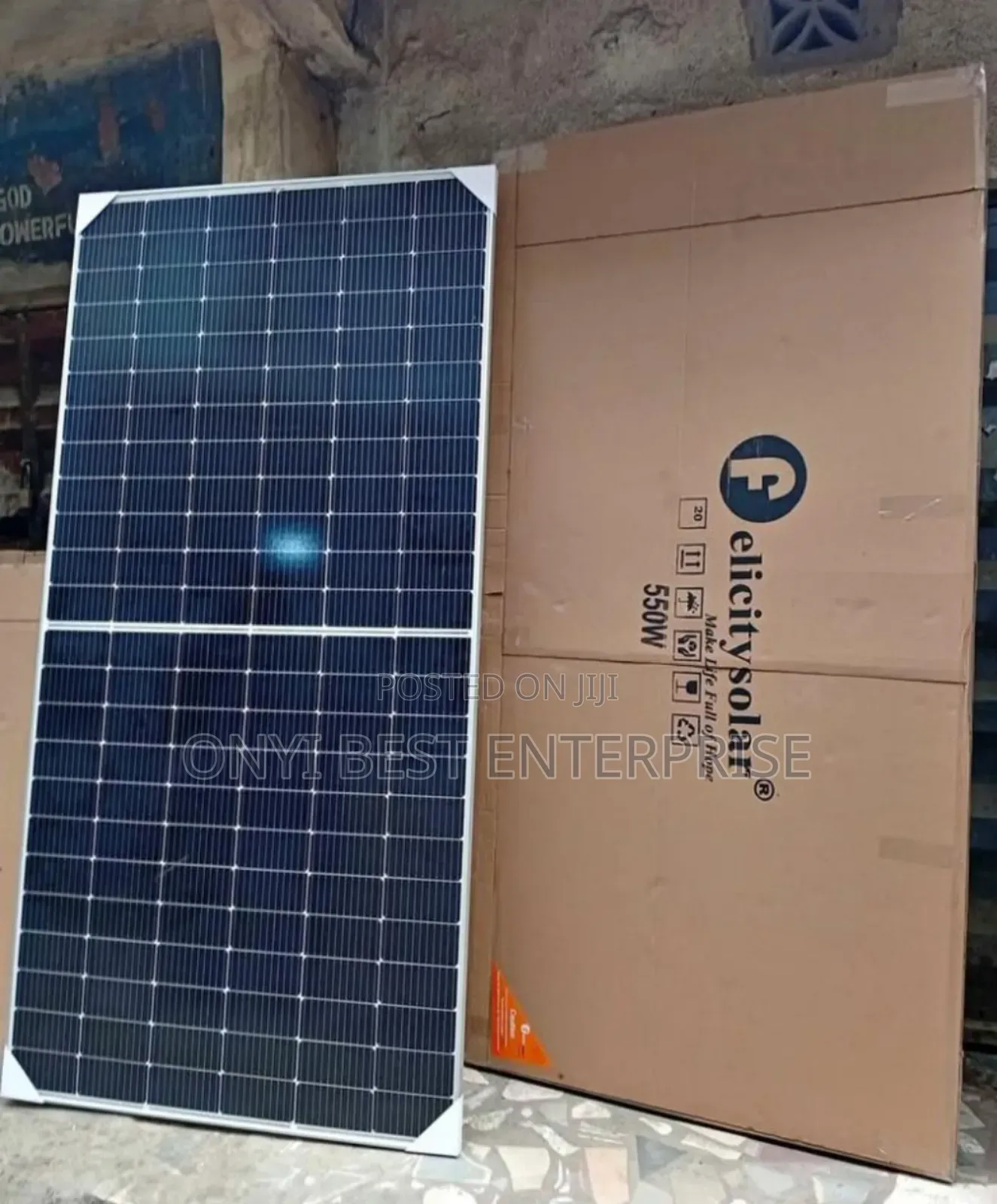 Felicity Solar Panel Mono 550watts Brand New