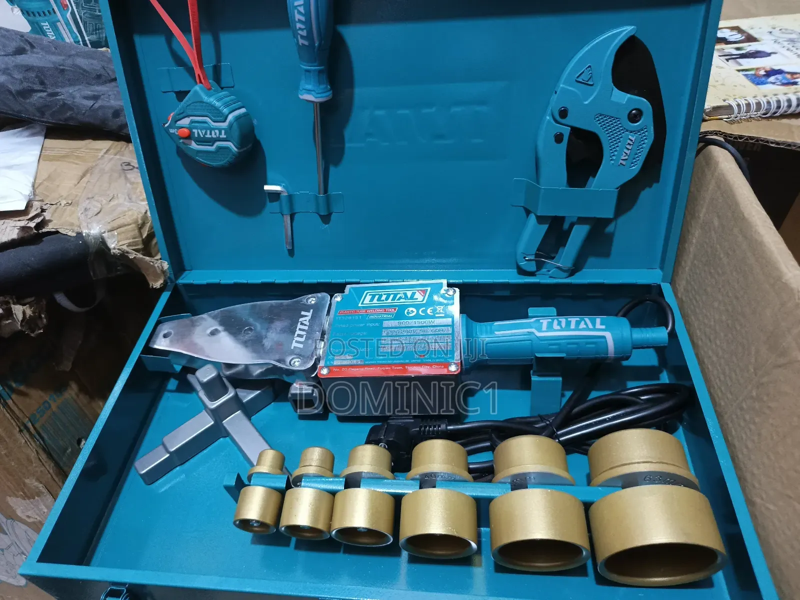 Total Plastic Pipe Welding Machine 1500watt