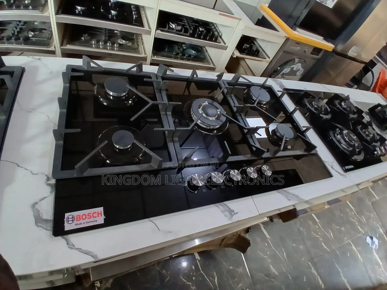 Original Bosch Inbuilt 5 Burners Gas Cooker 60x90cm 100% Copper.